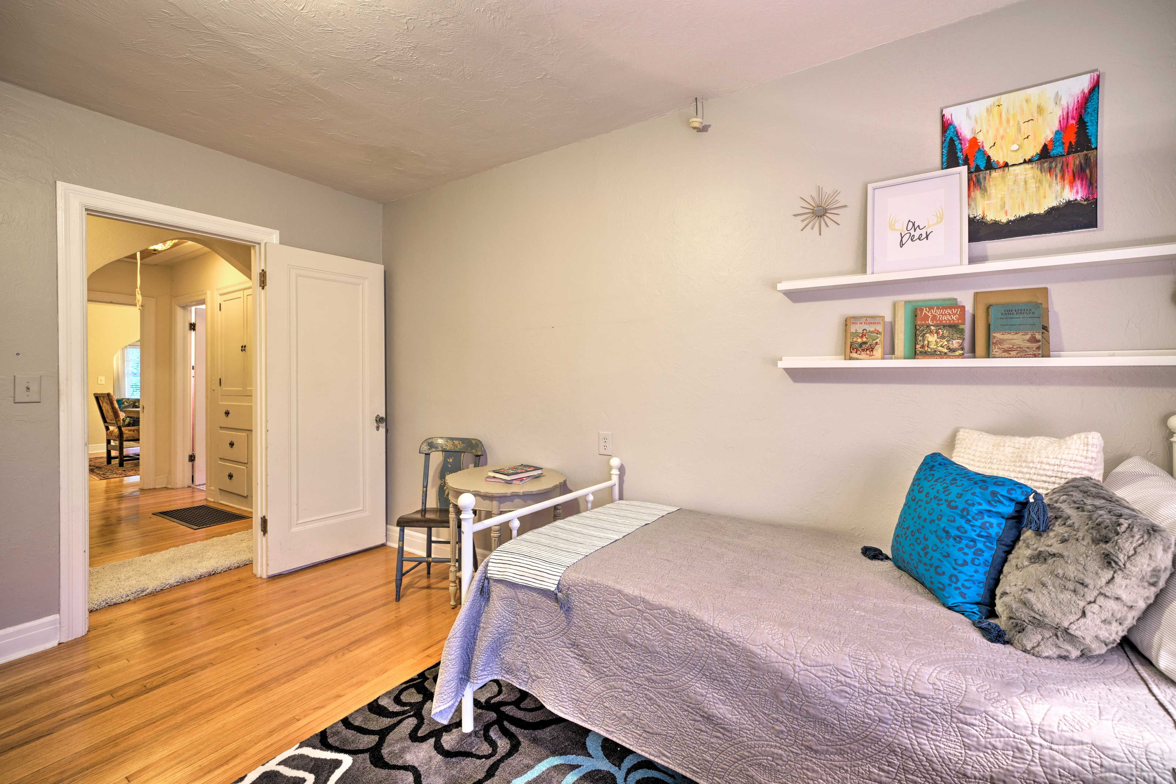 The room is great for kids.