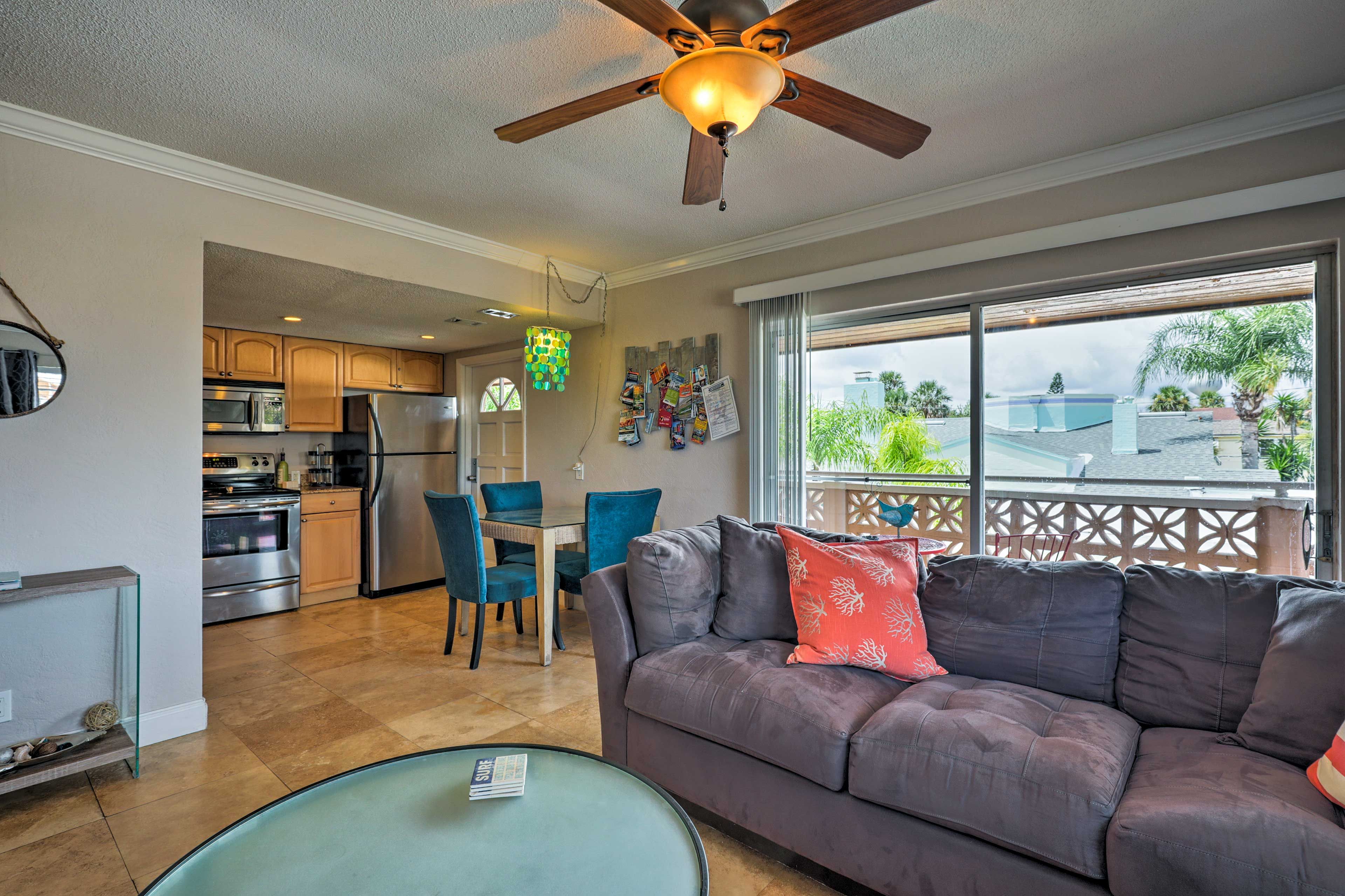 You'll love the open layout inside.