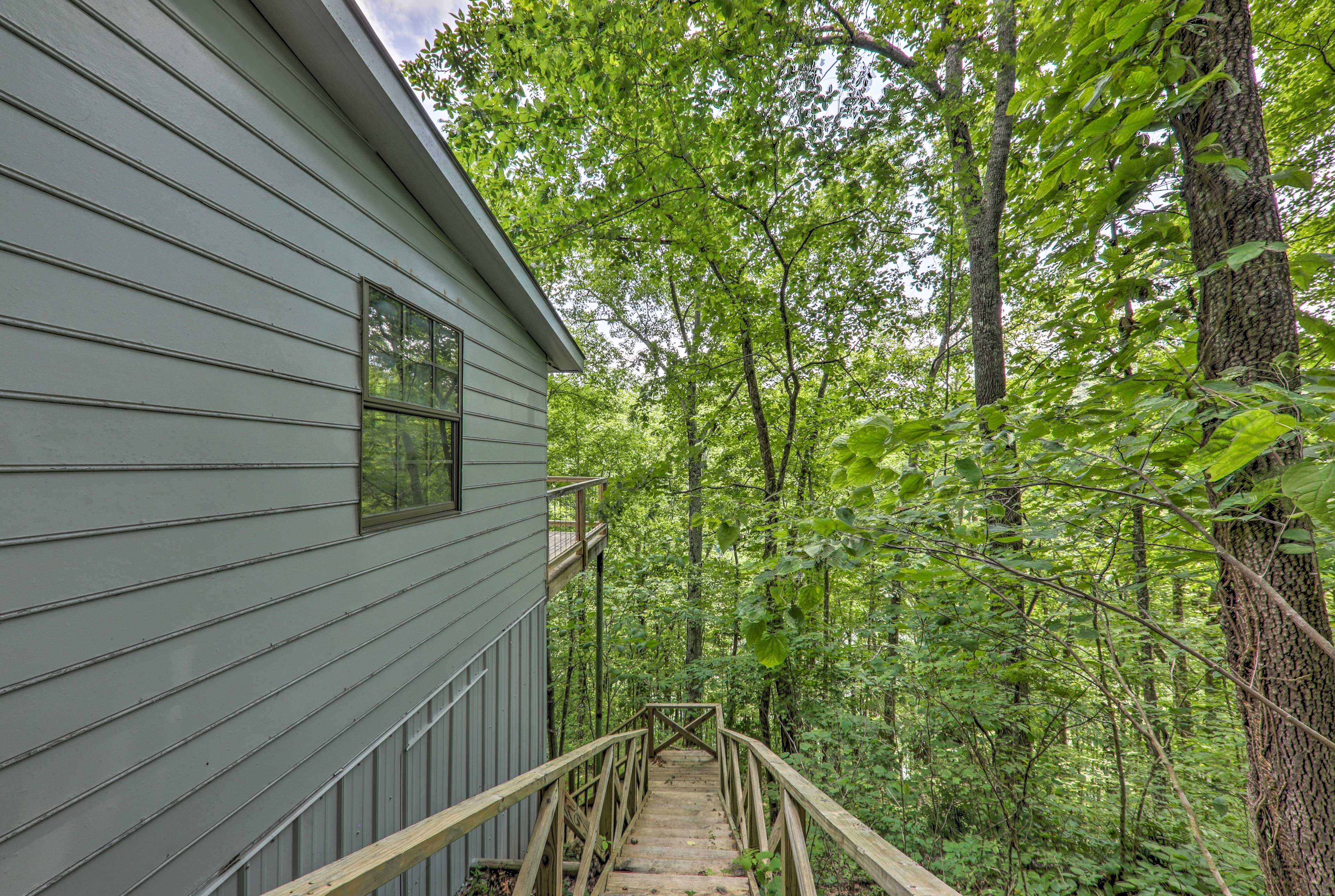 Home Exterior | Stairs Required for Lake Access