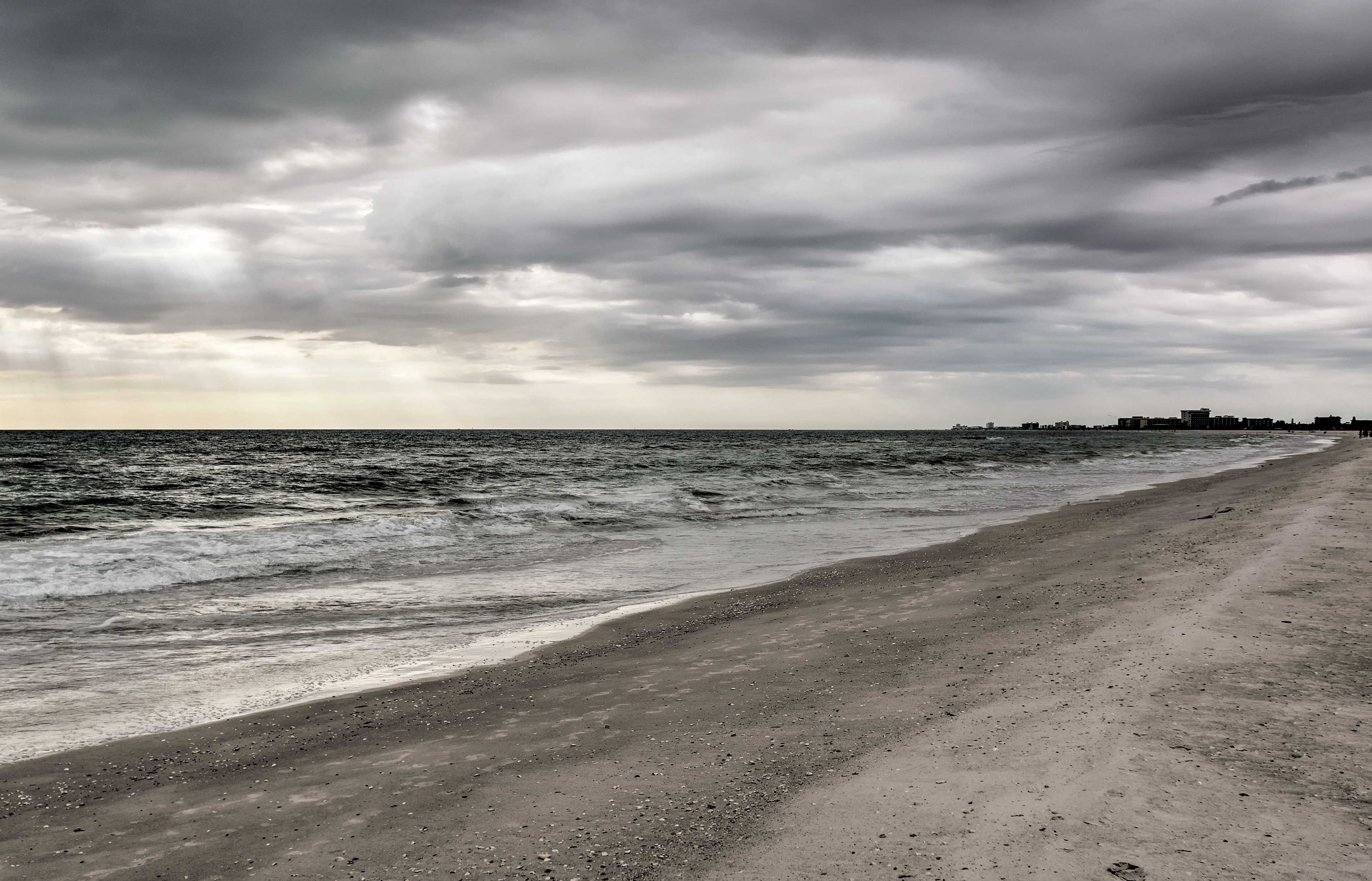 Take a peaceful morning stroll along the beach.