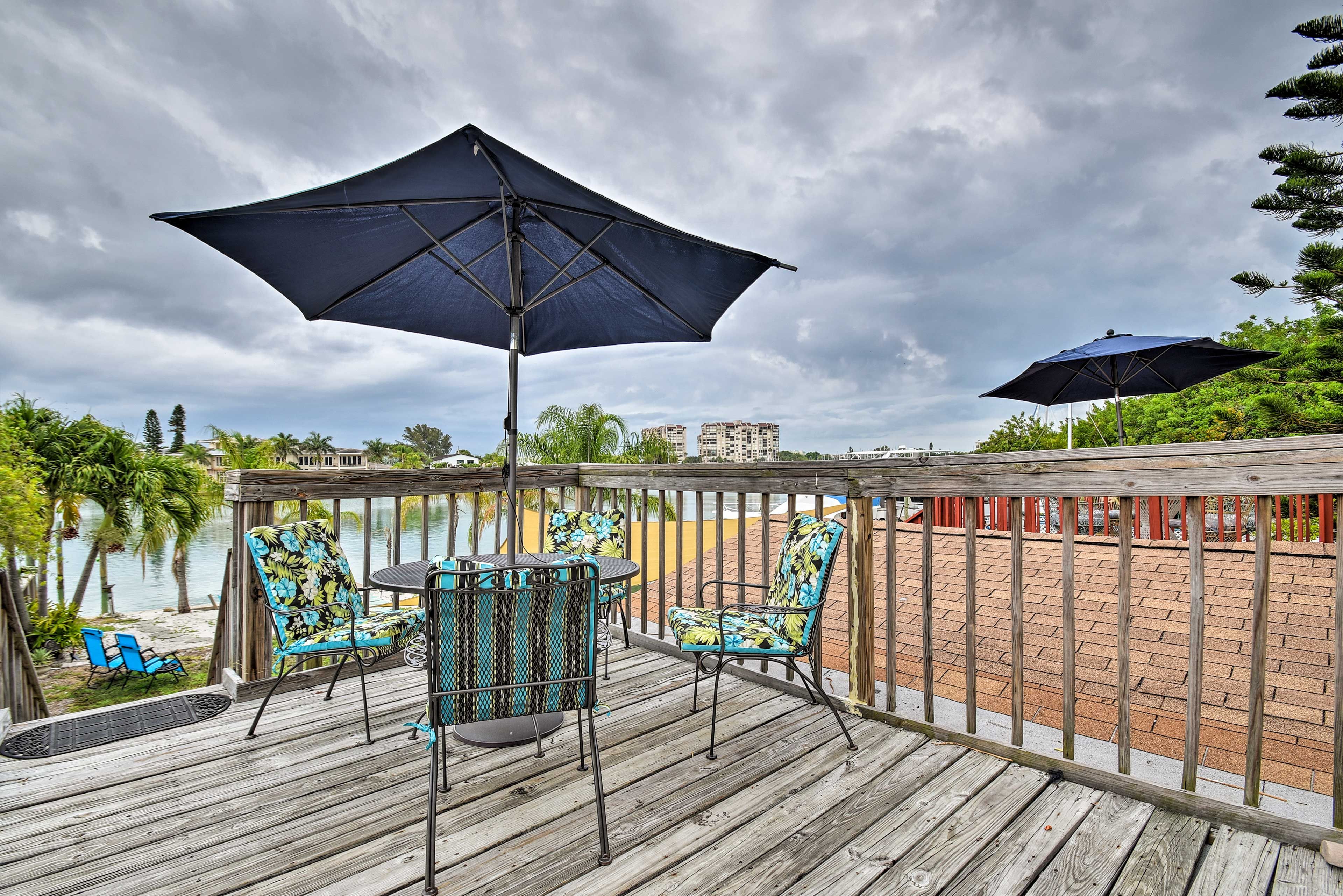 Enjoy dining with a view!