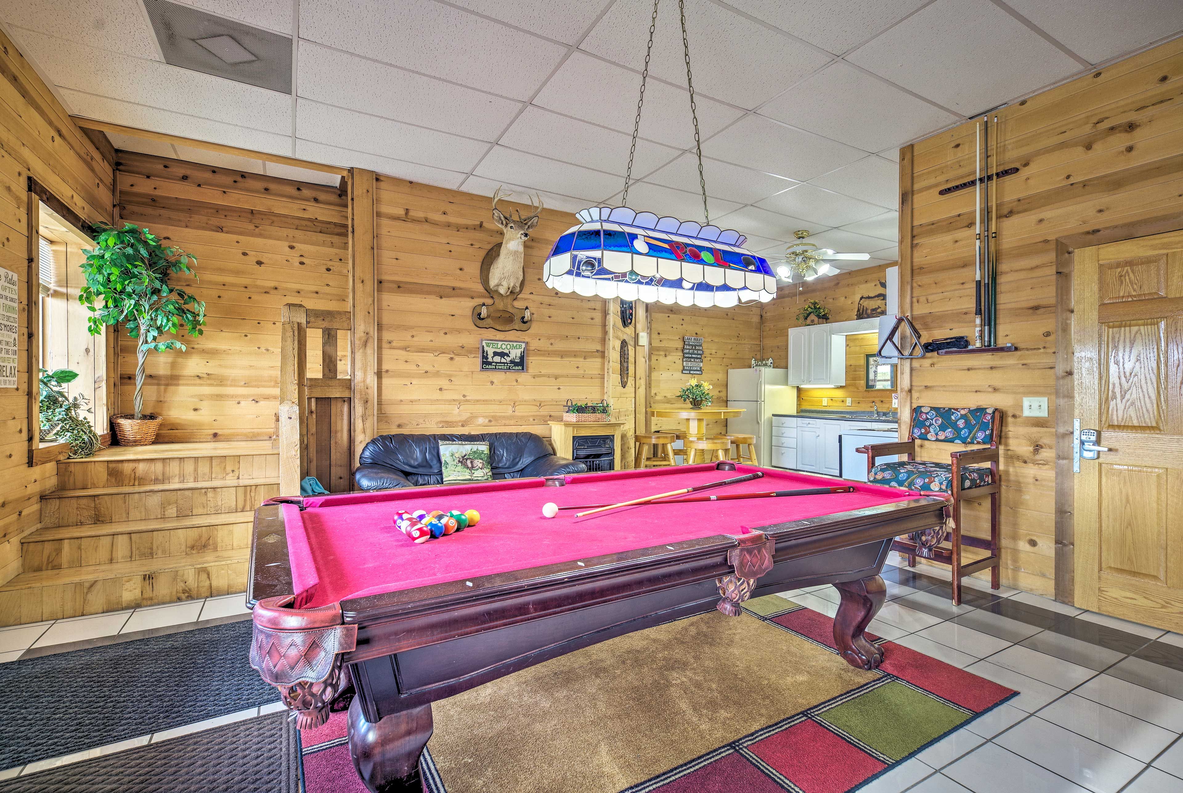 Game Area | Pool Table | 2nd Kitchen