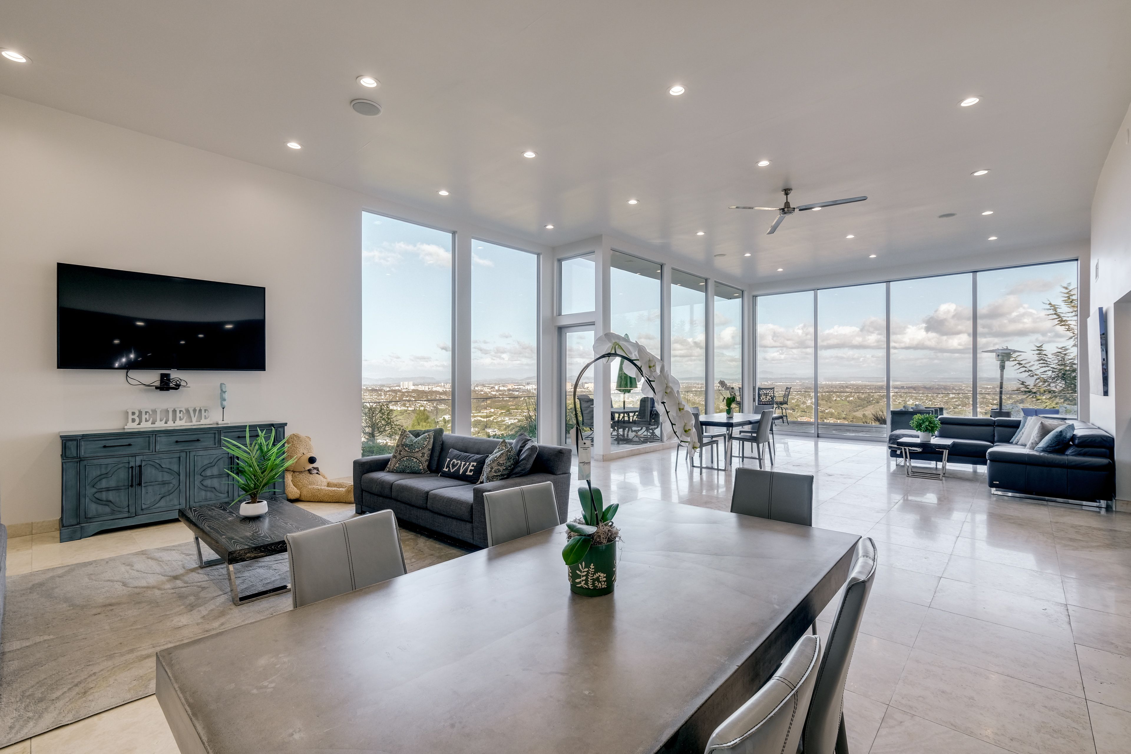 Main Living Space | Central Air Conditioning | Central Heating | Cable TV