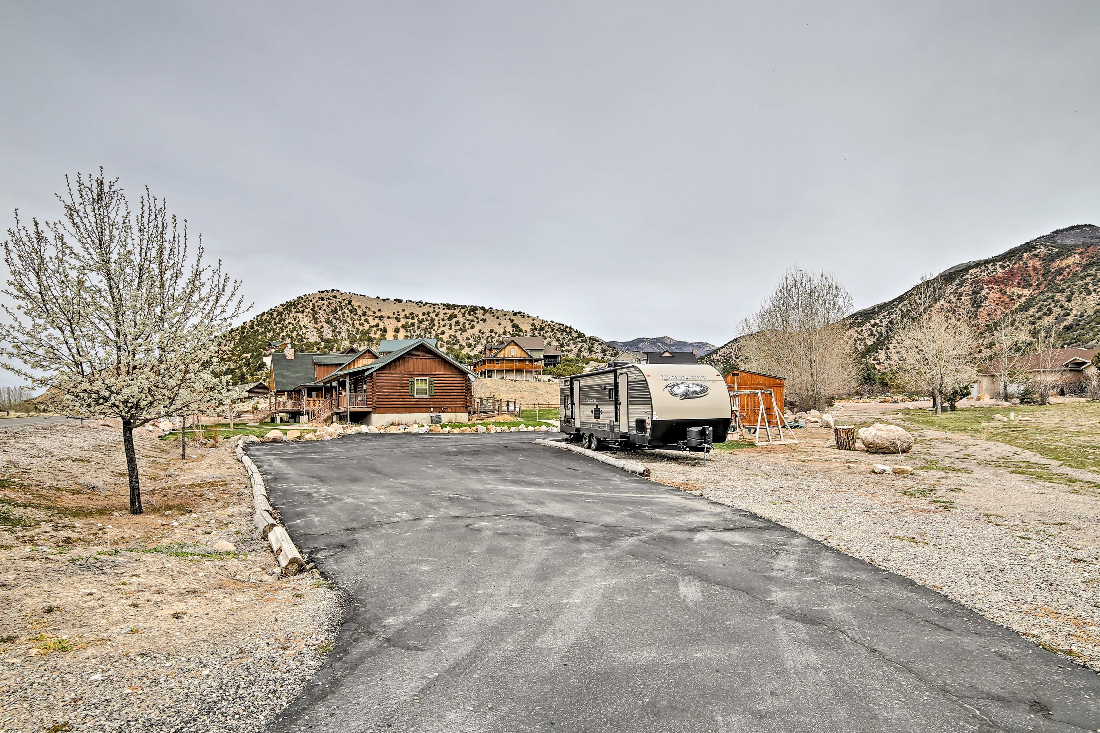 There's room for RV parking!