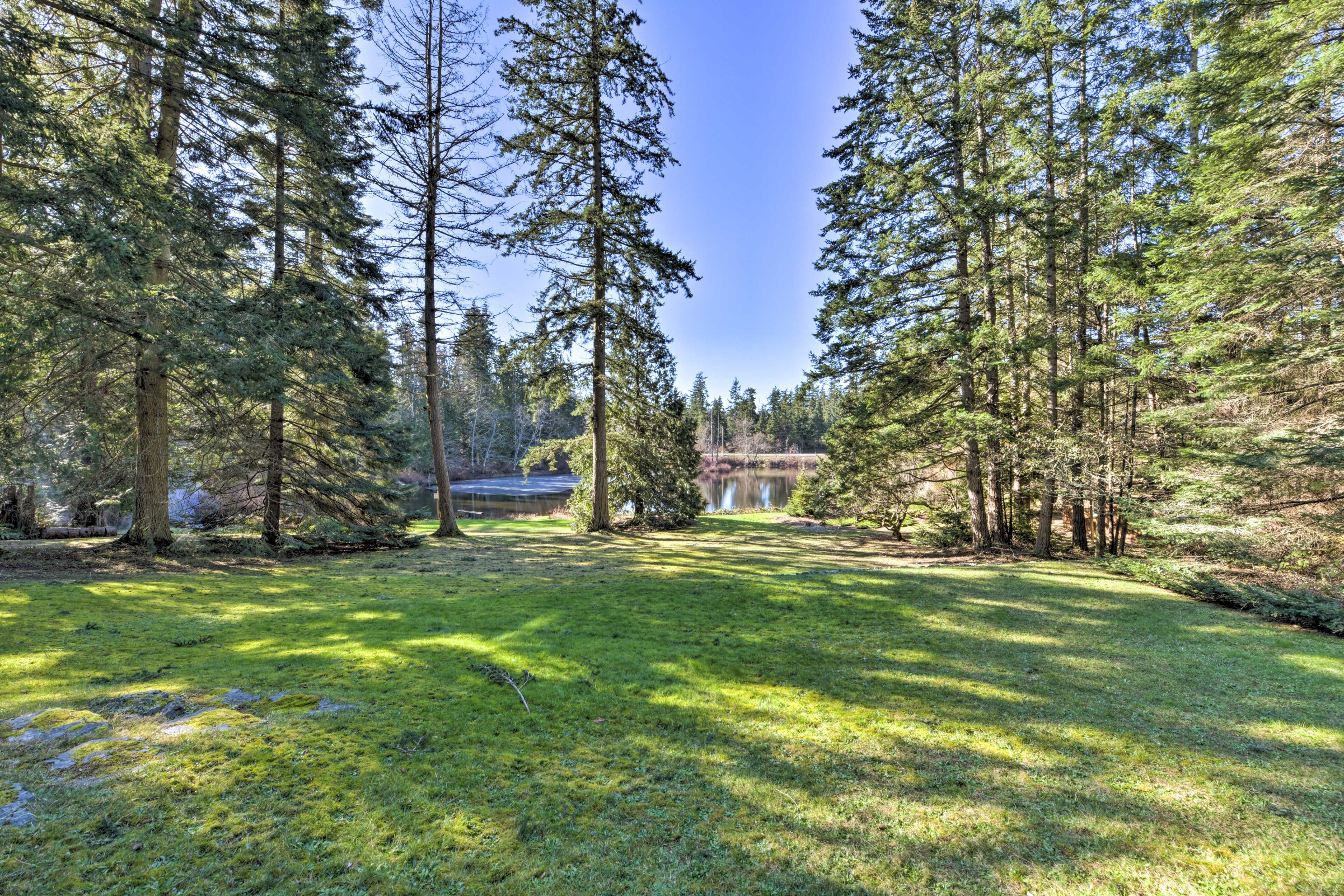 Outdoor Space | Pond Views