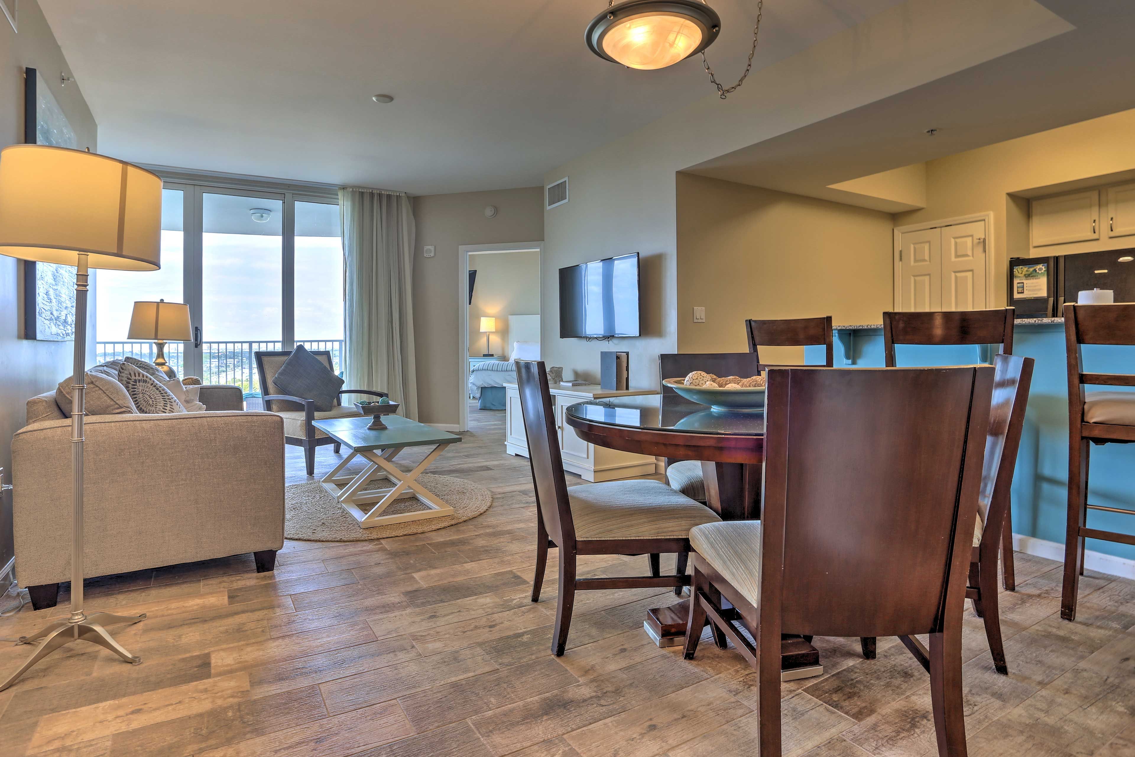 You'll love the scenic views from this modern abode!