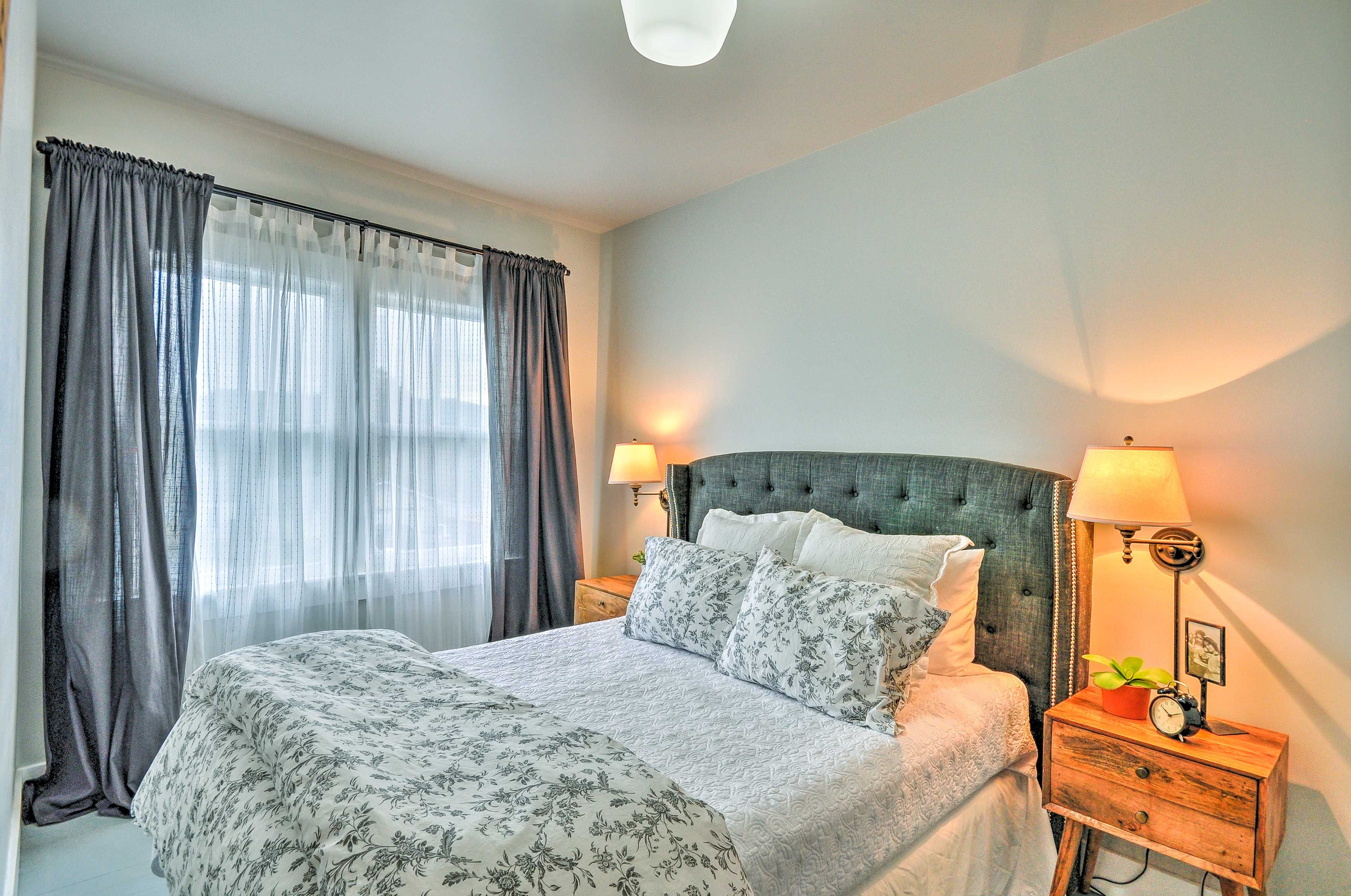 Turn on the night light and read a few pages of your book before bed.