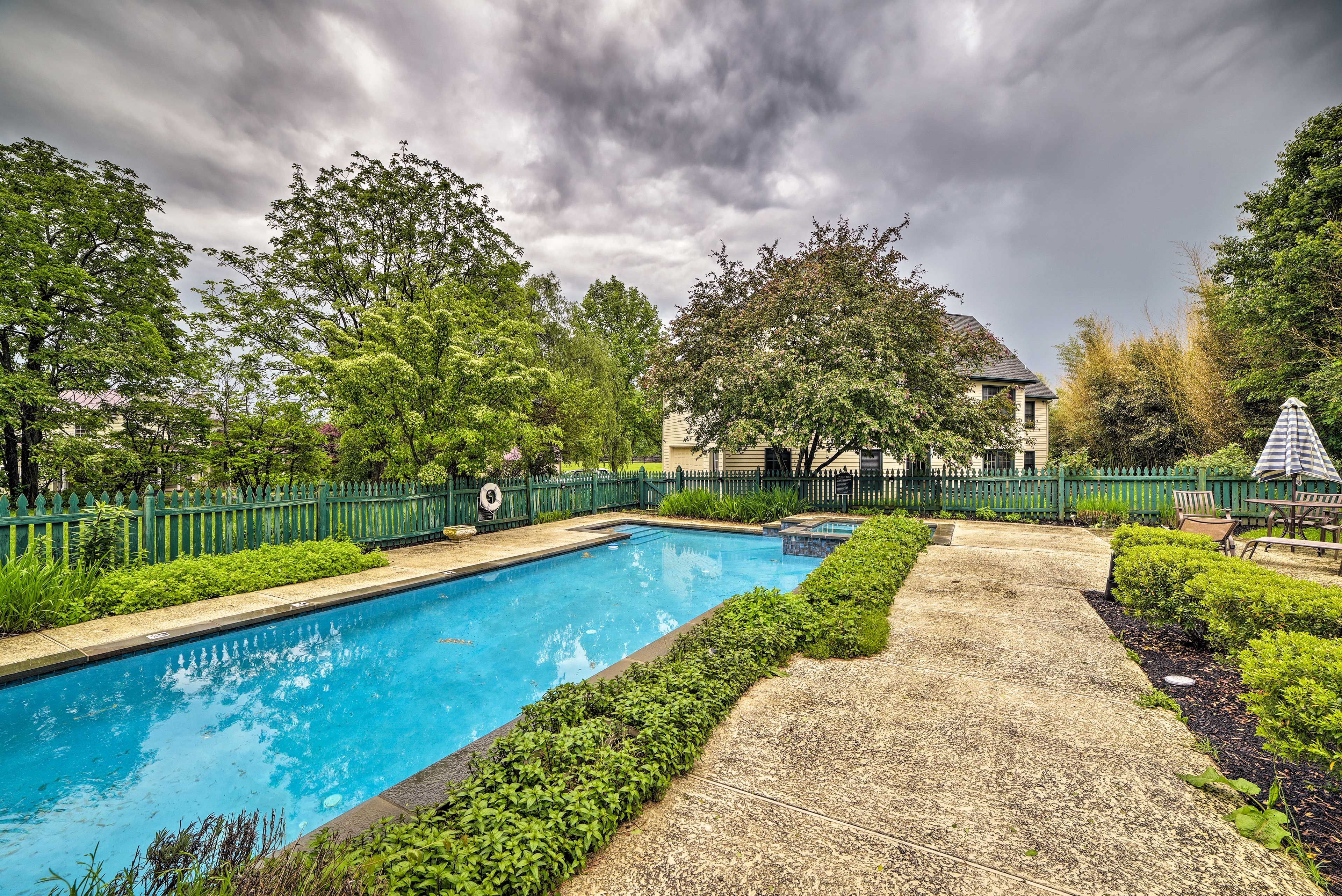 Private Outdoor Space | Saltwater Pool