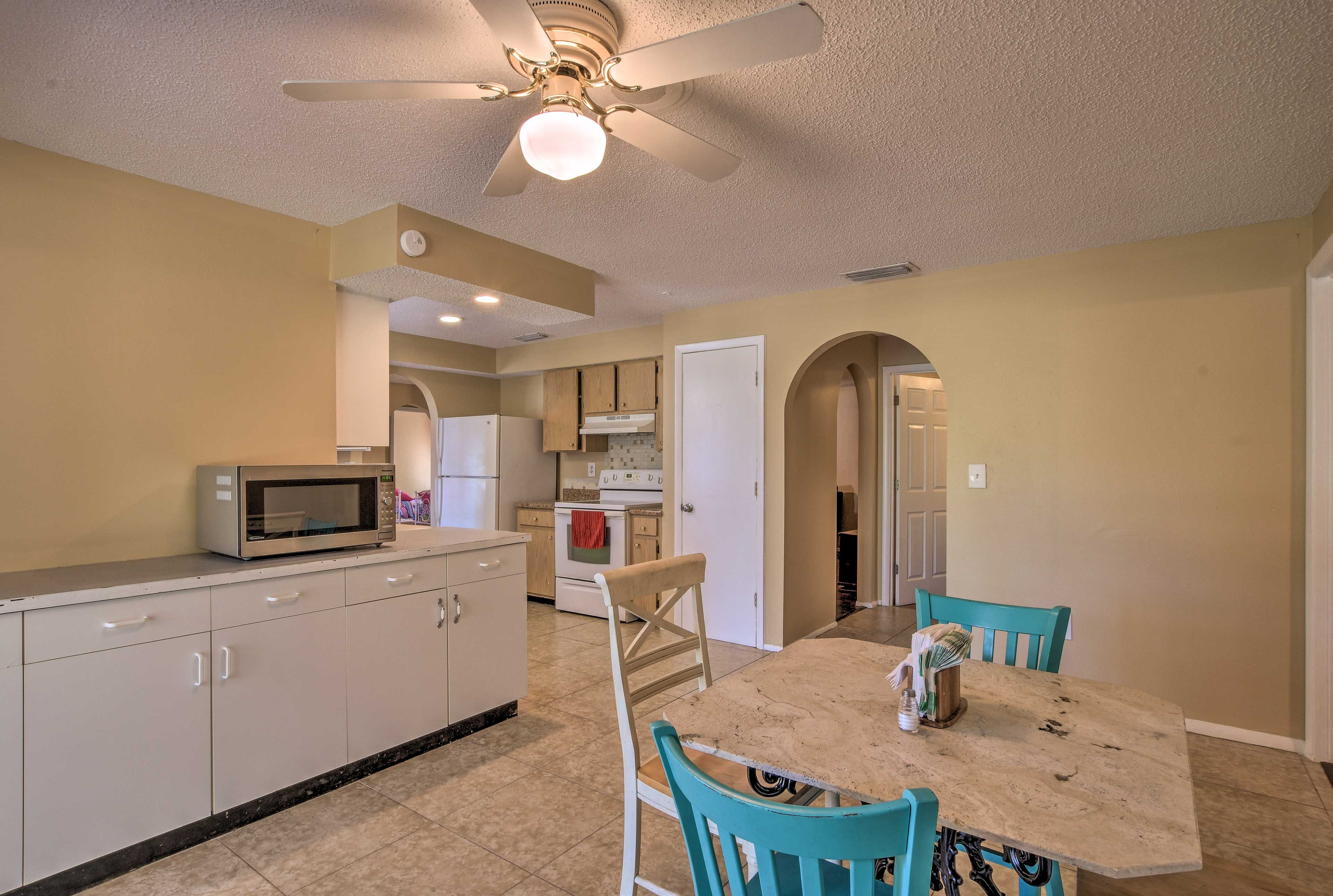 Play a game of cards once plates are cleared.