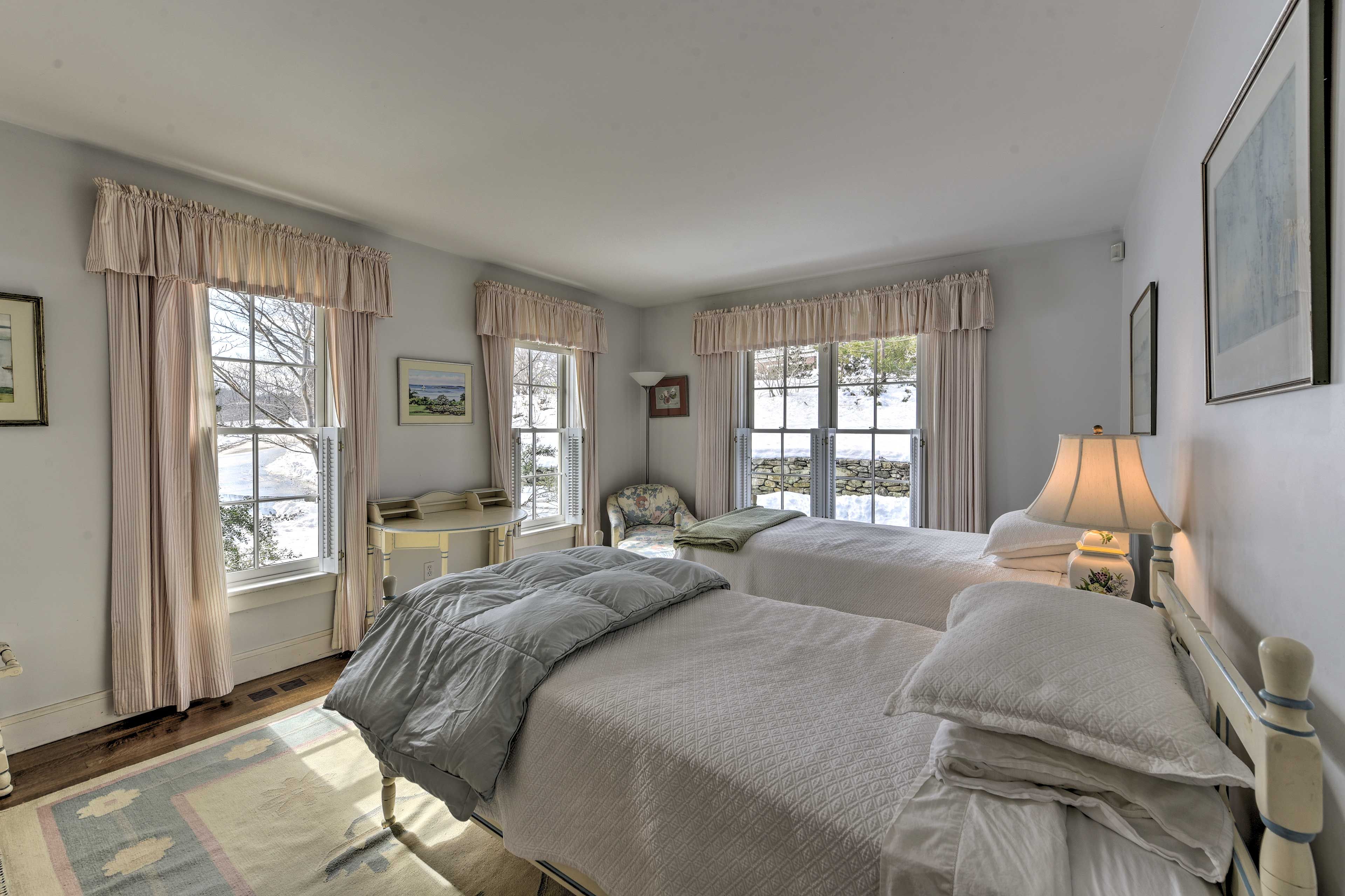 Bedroom 1 | 1st Floor | 2 Twin Beds