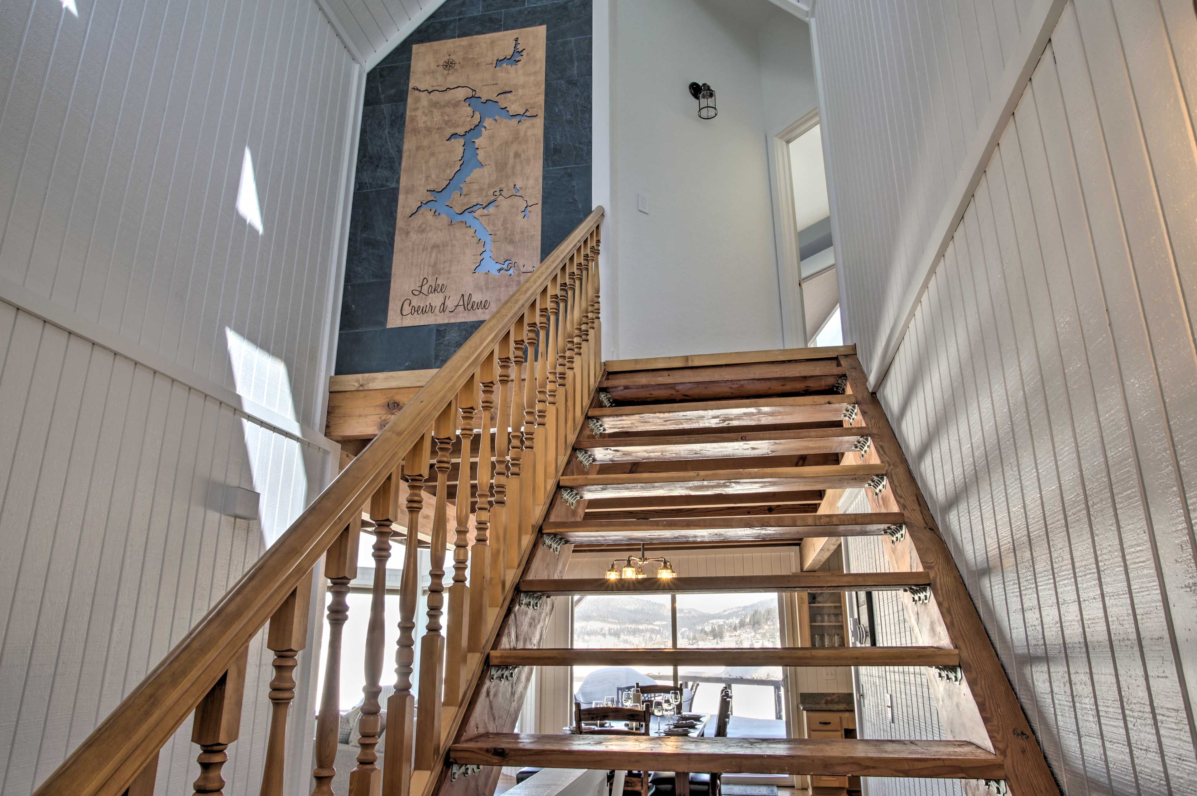 Stairs to Second Floor
