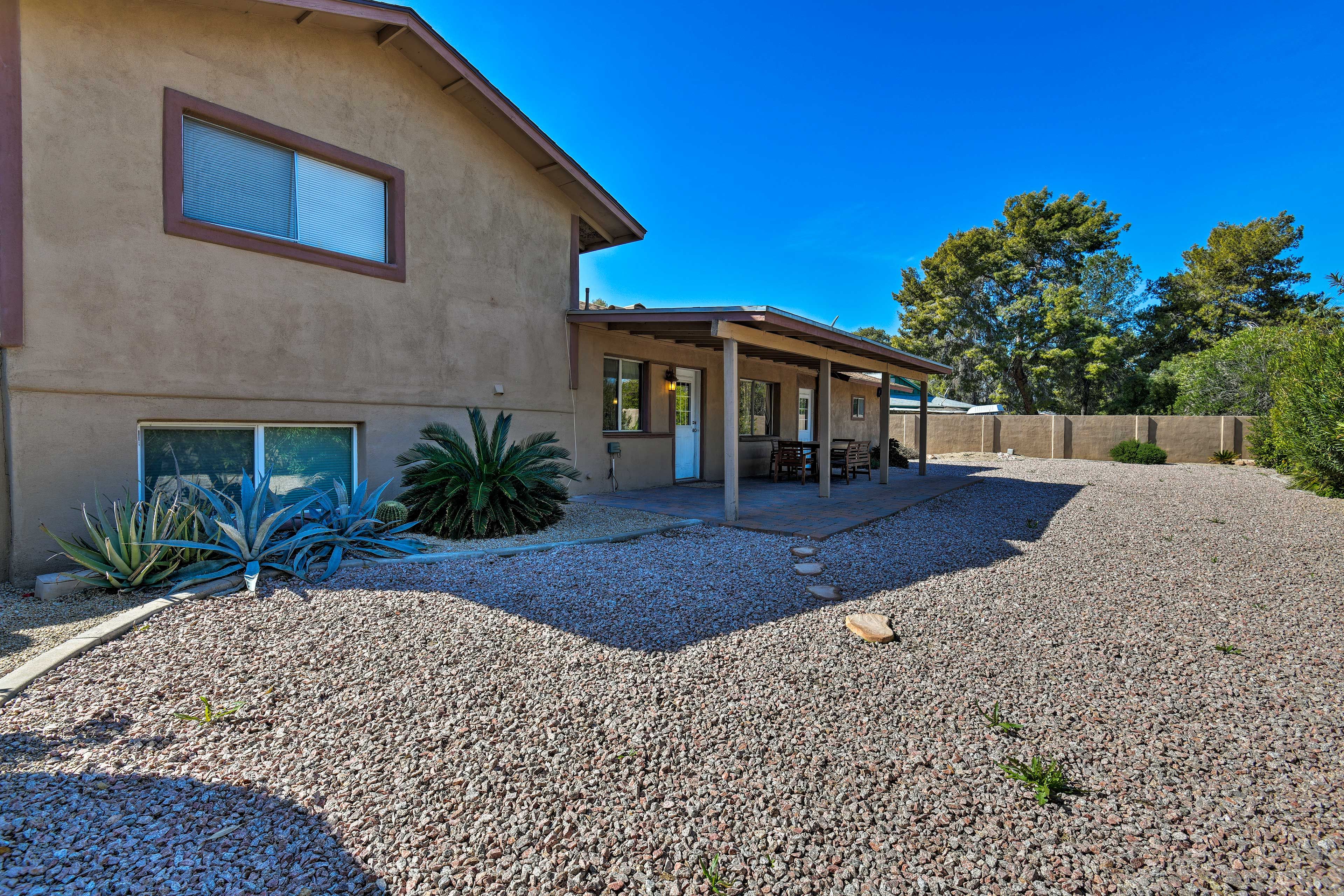 This home has plenty of space for your furry friends to get some exercise.