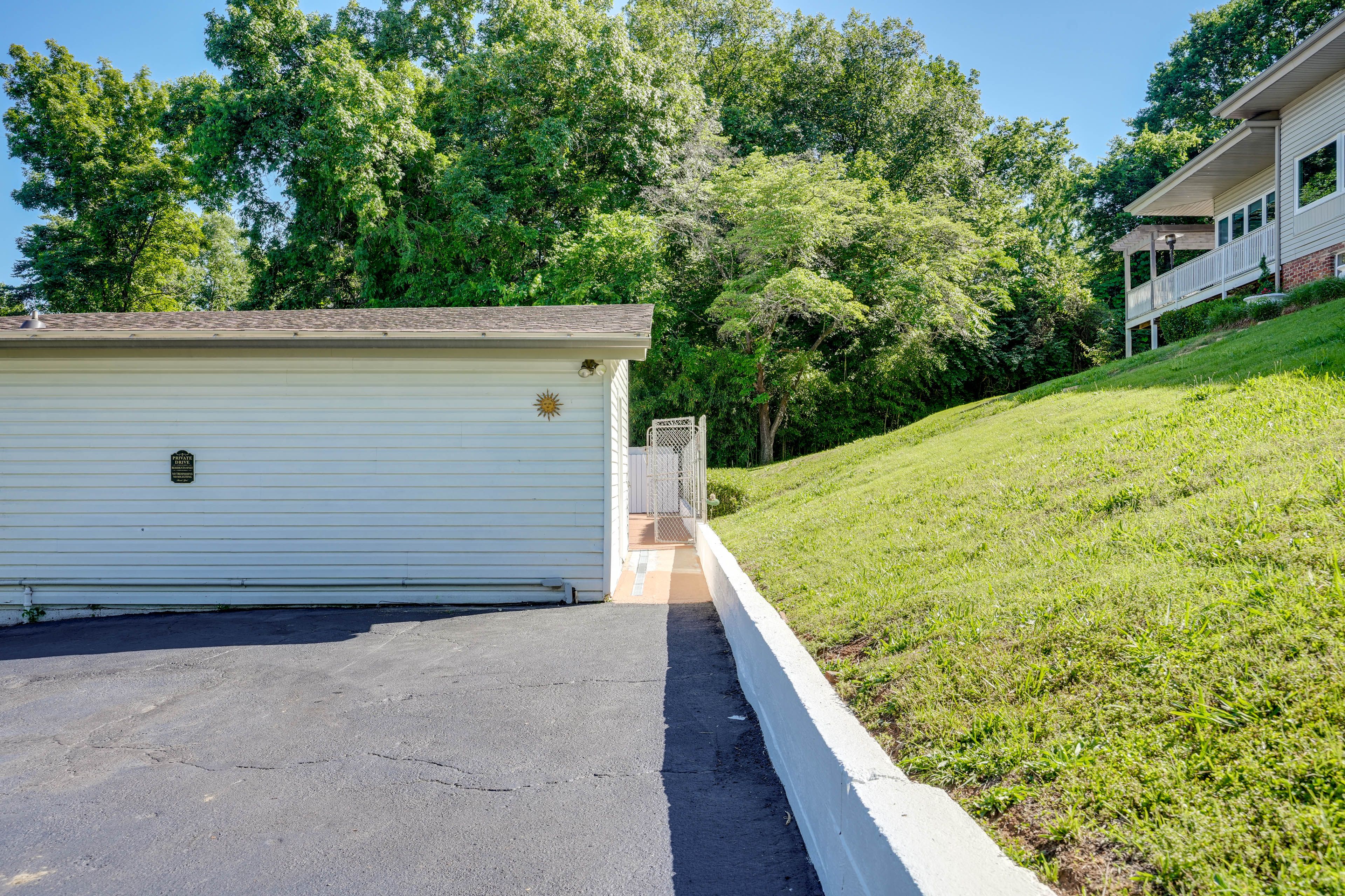 Walkway to Unit Entrance