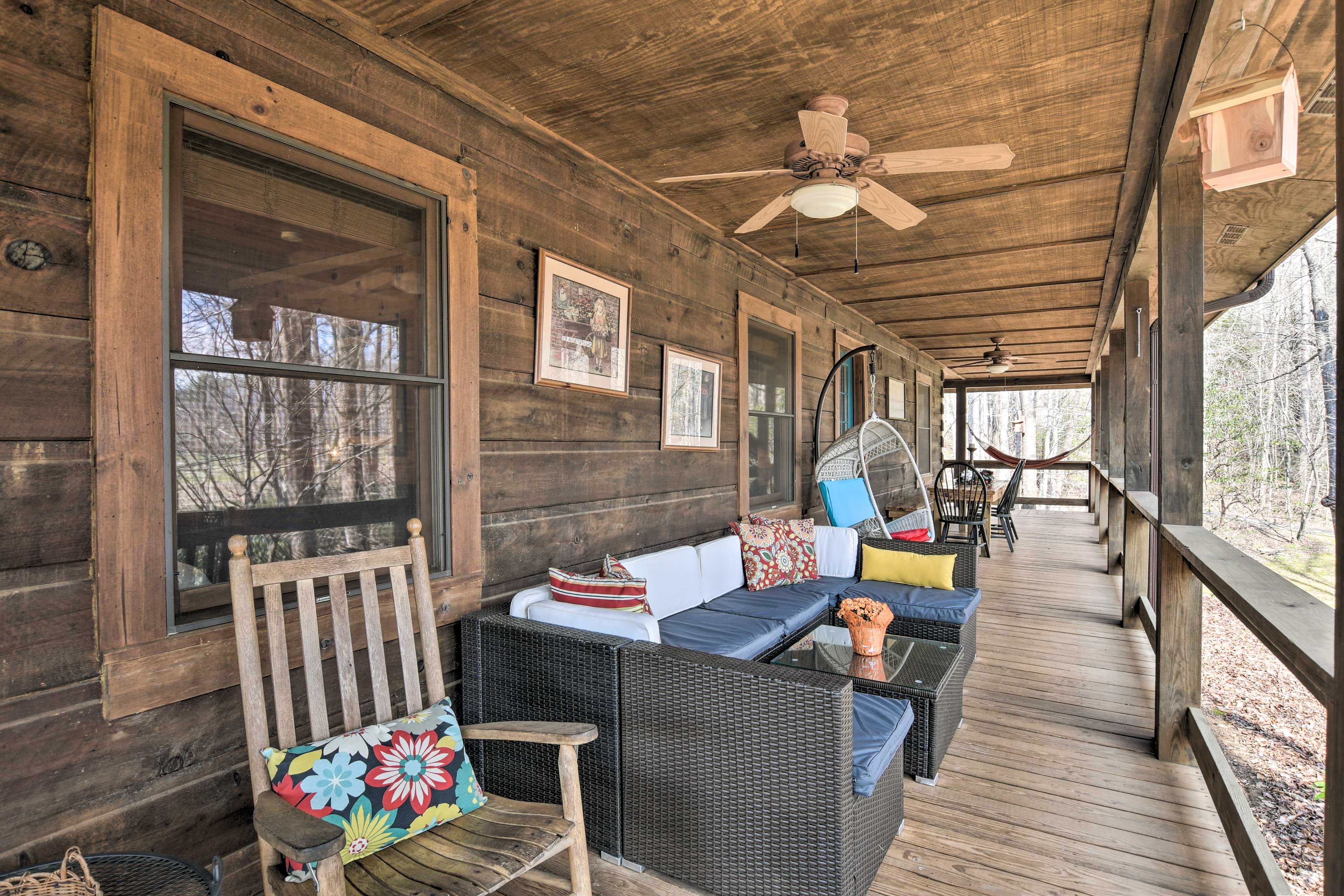 Covered Wraparound Porch
