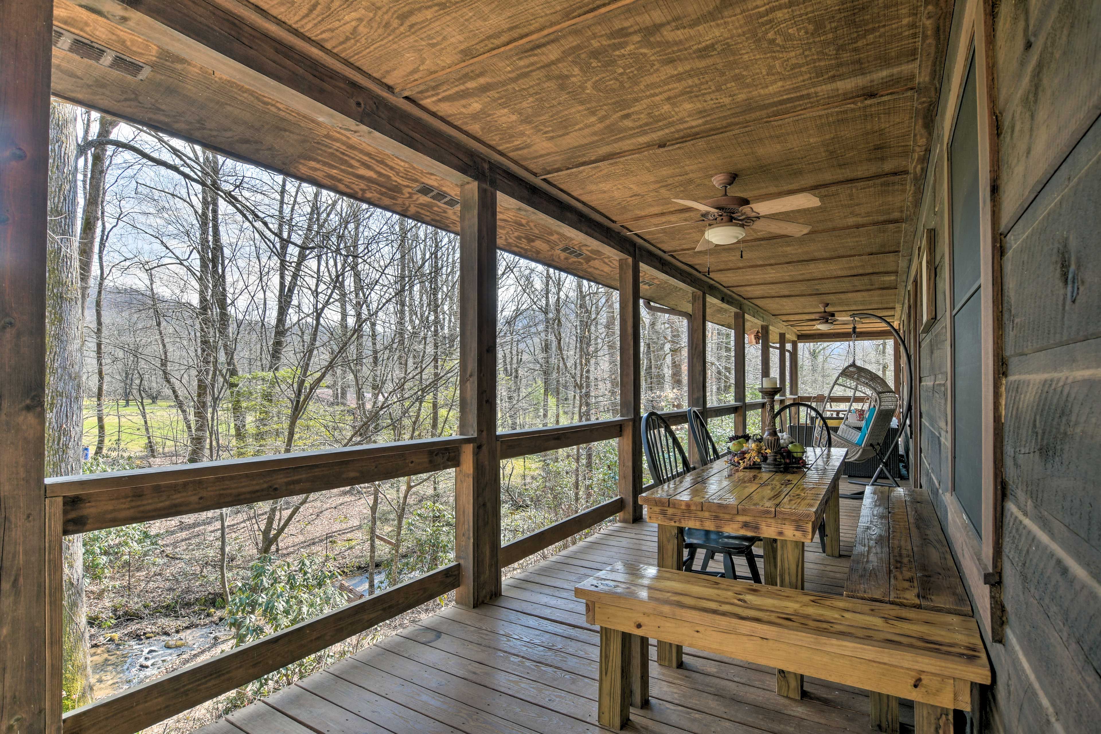 Covered Wraparound Porch