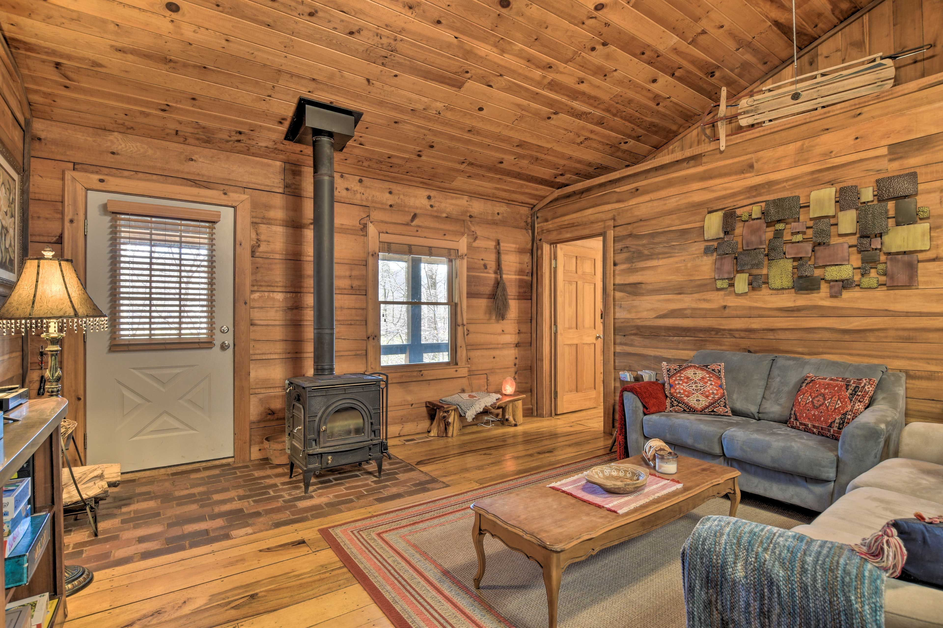 Living Room | Wood-Burning Stove