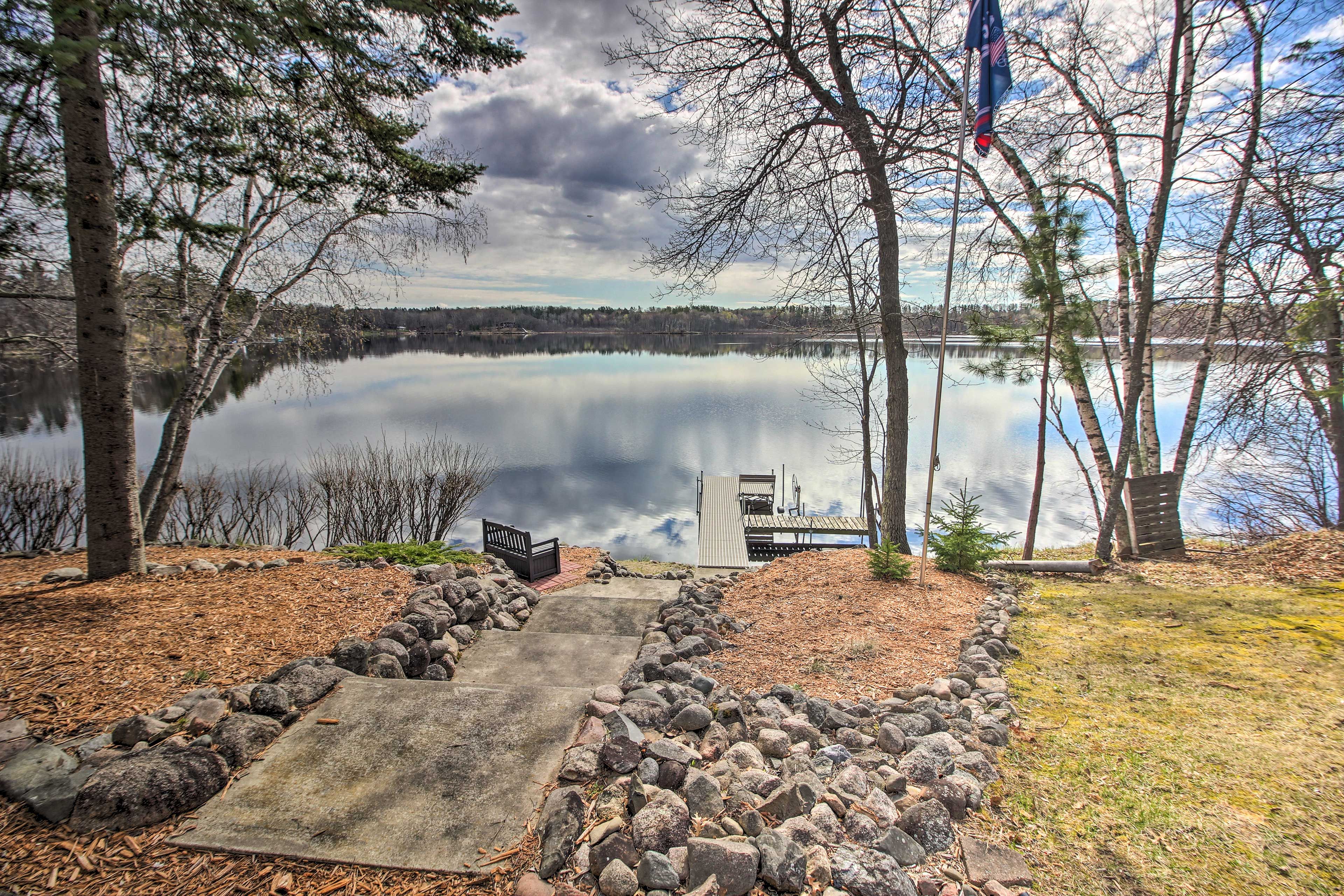 Private Dock | Stairs Required