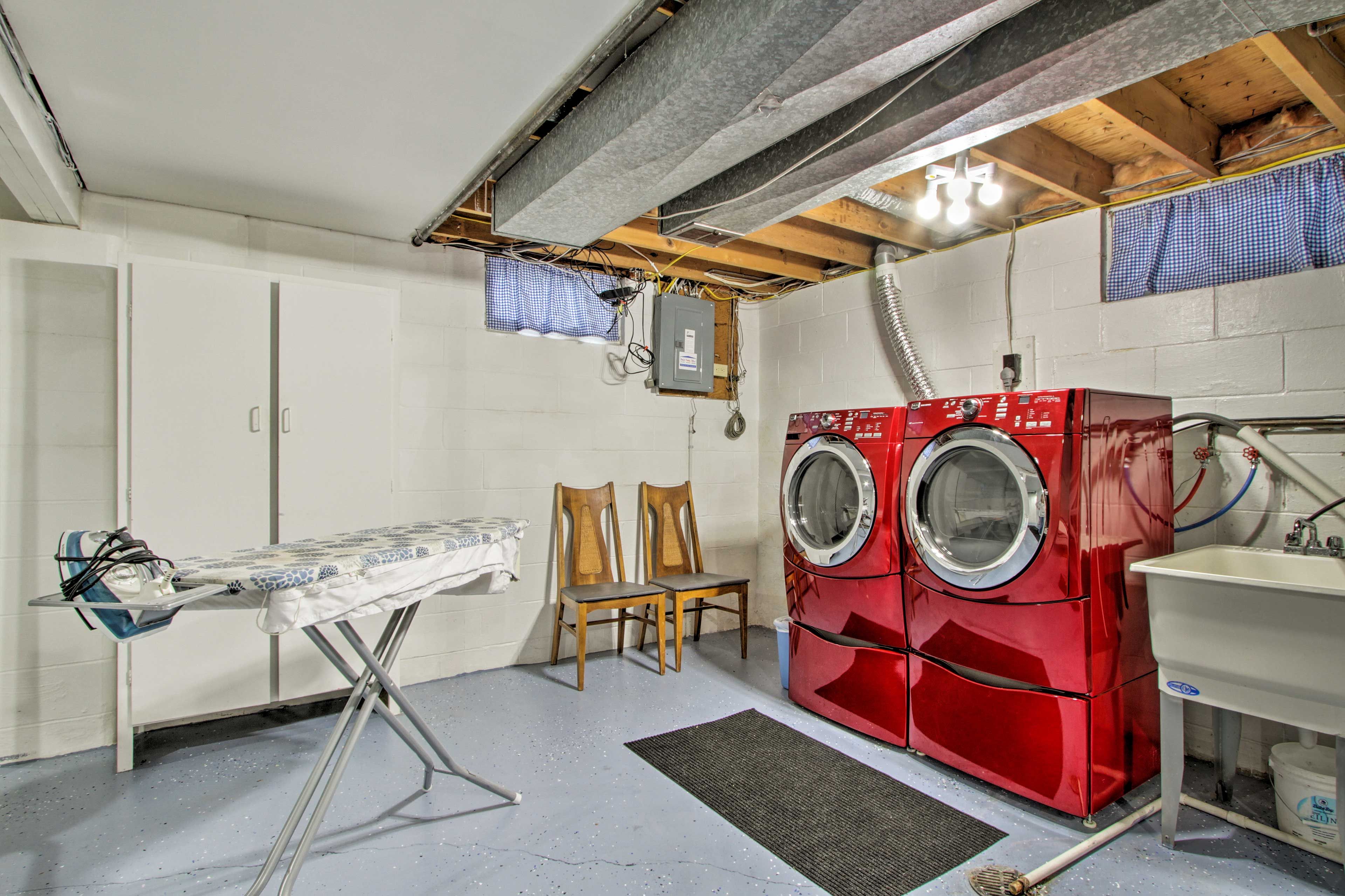 Washer & Dryer | Iron & Board | Laundry Detergent