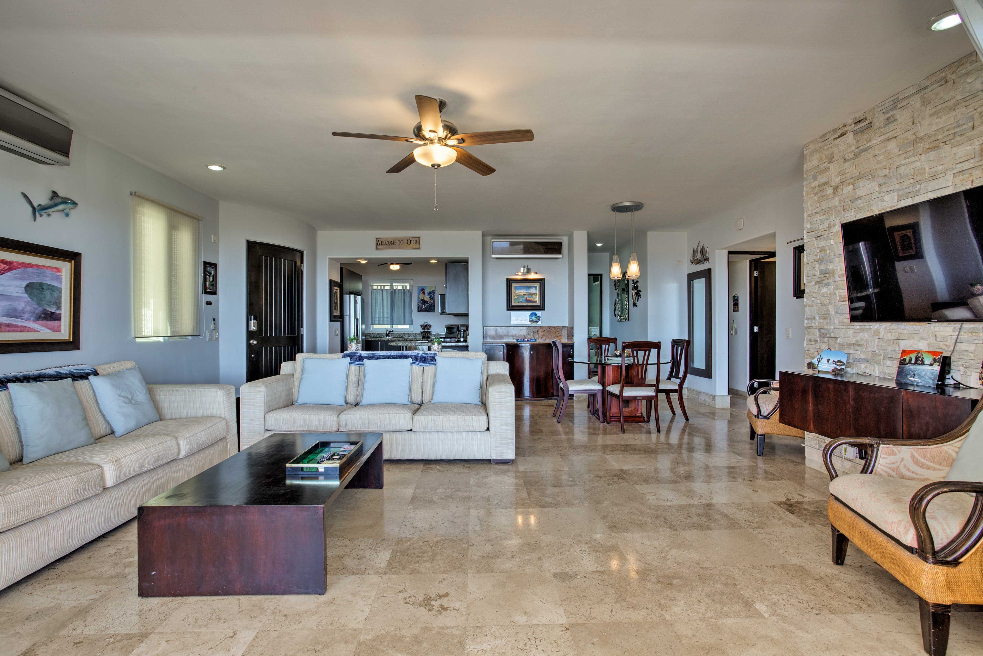 Inside, you'll find over 1,800 square feet of living space.