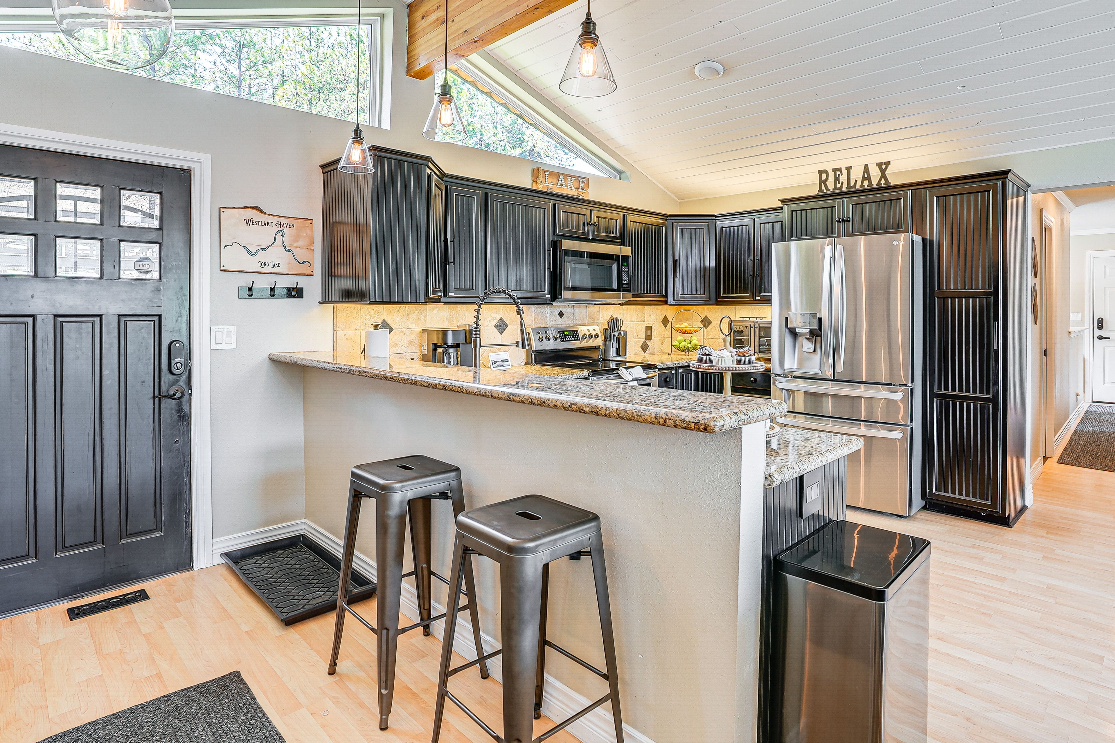 Fully Equipped Kitchen | Cooking Basics | Drip Coffee Maker | Main Level