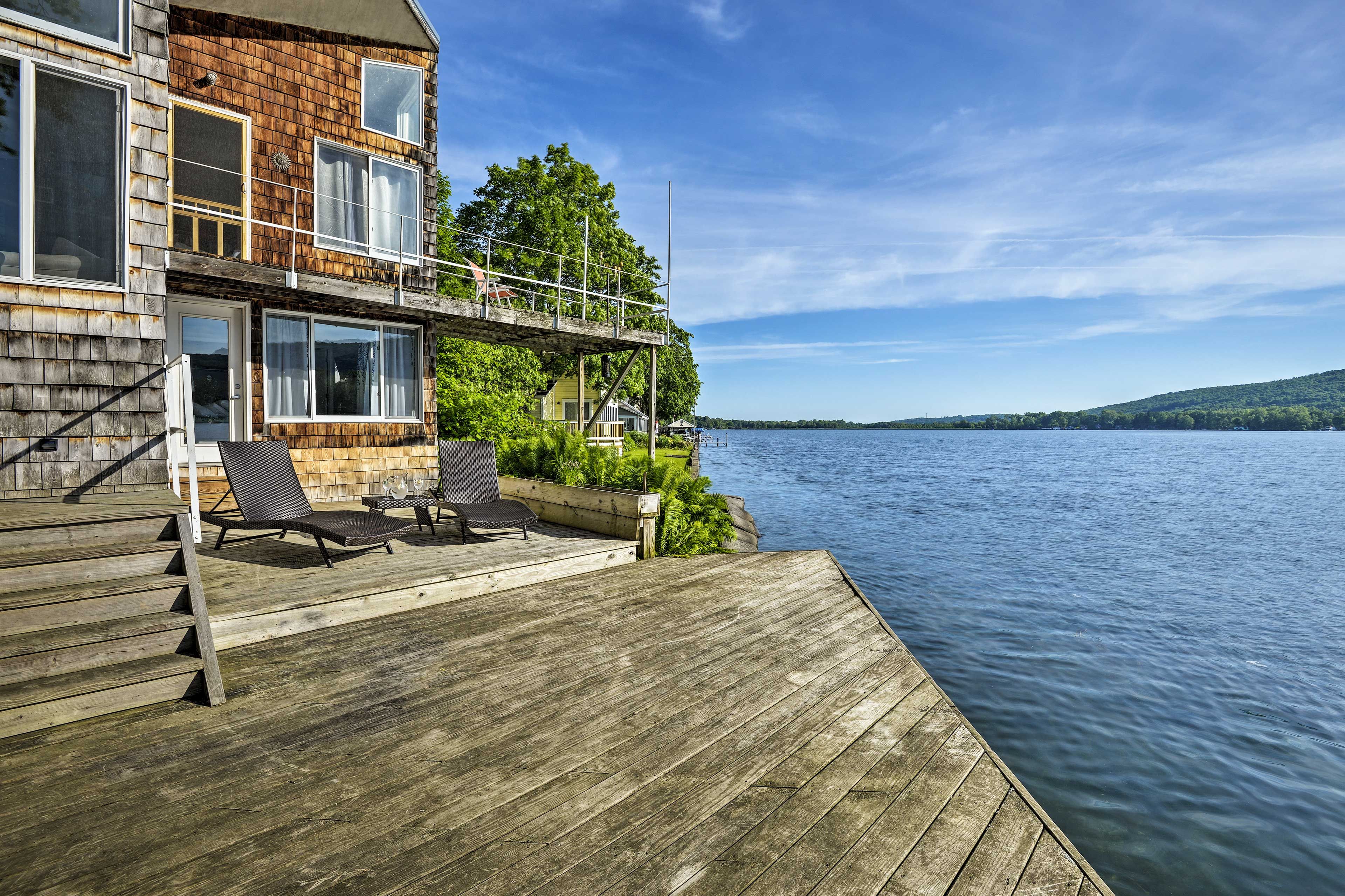 Private Balcony | Lake Access | 2-Story Home