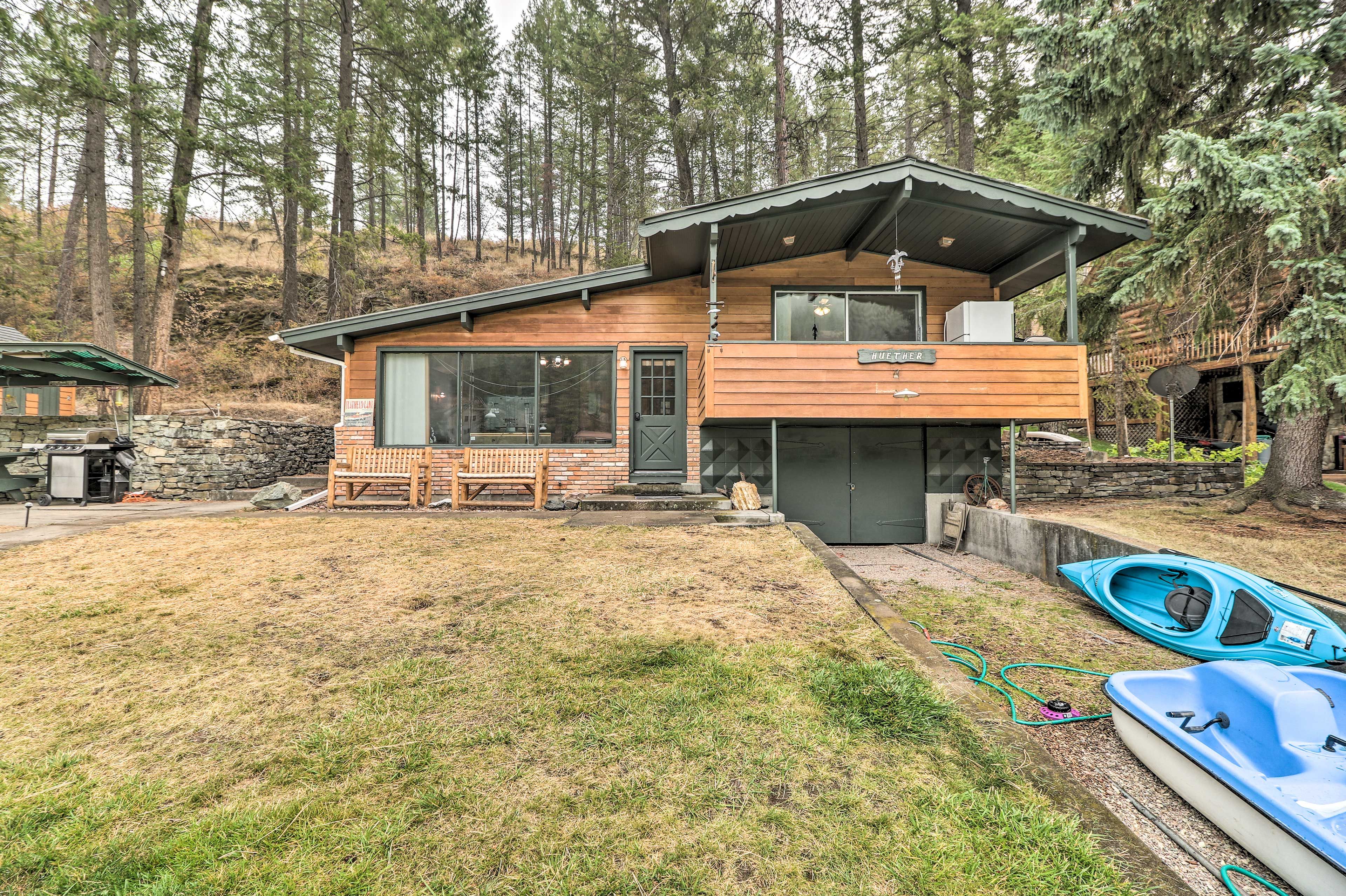 Property Exterior | 2 Kayaks Provided