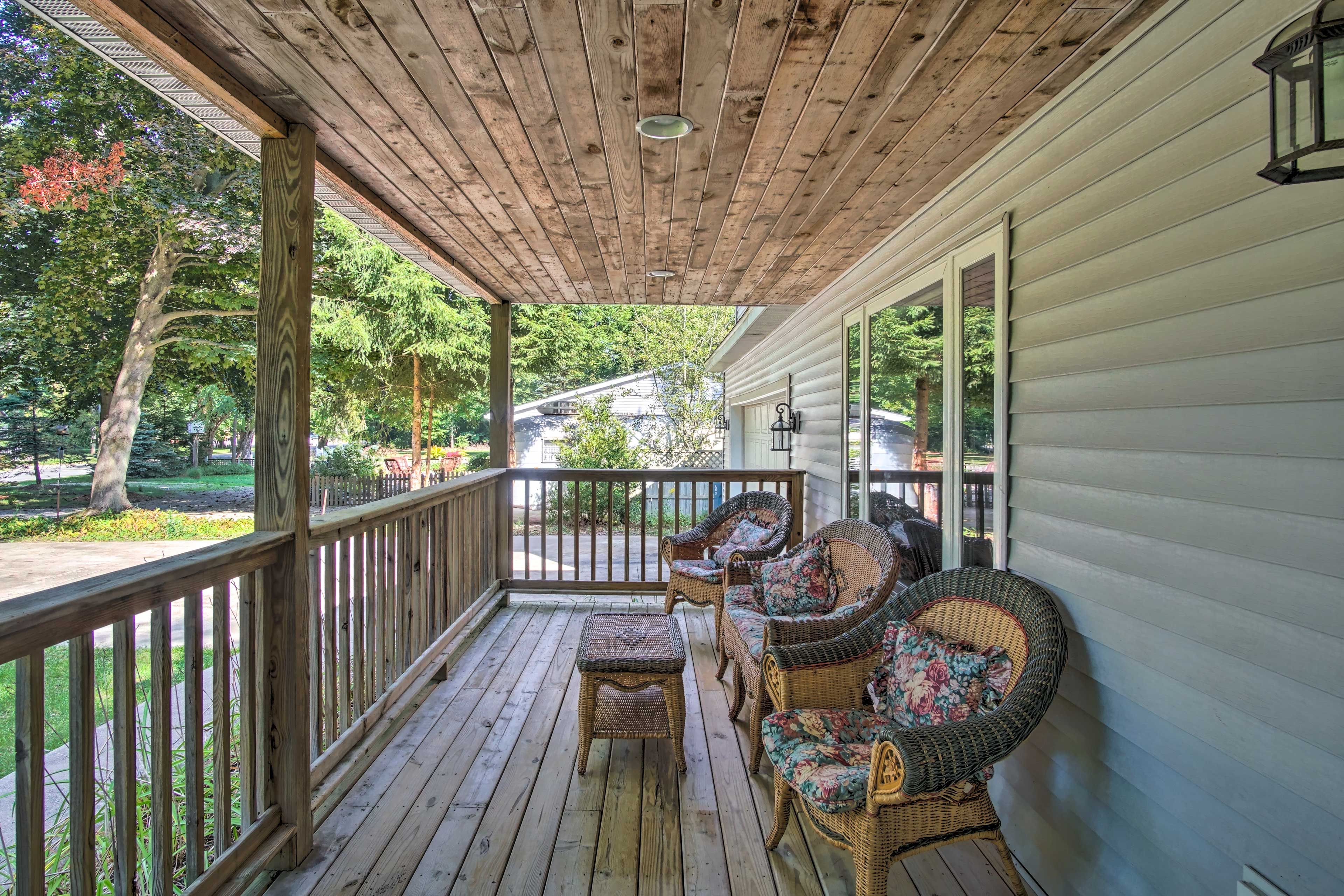 Covered Front Porch