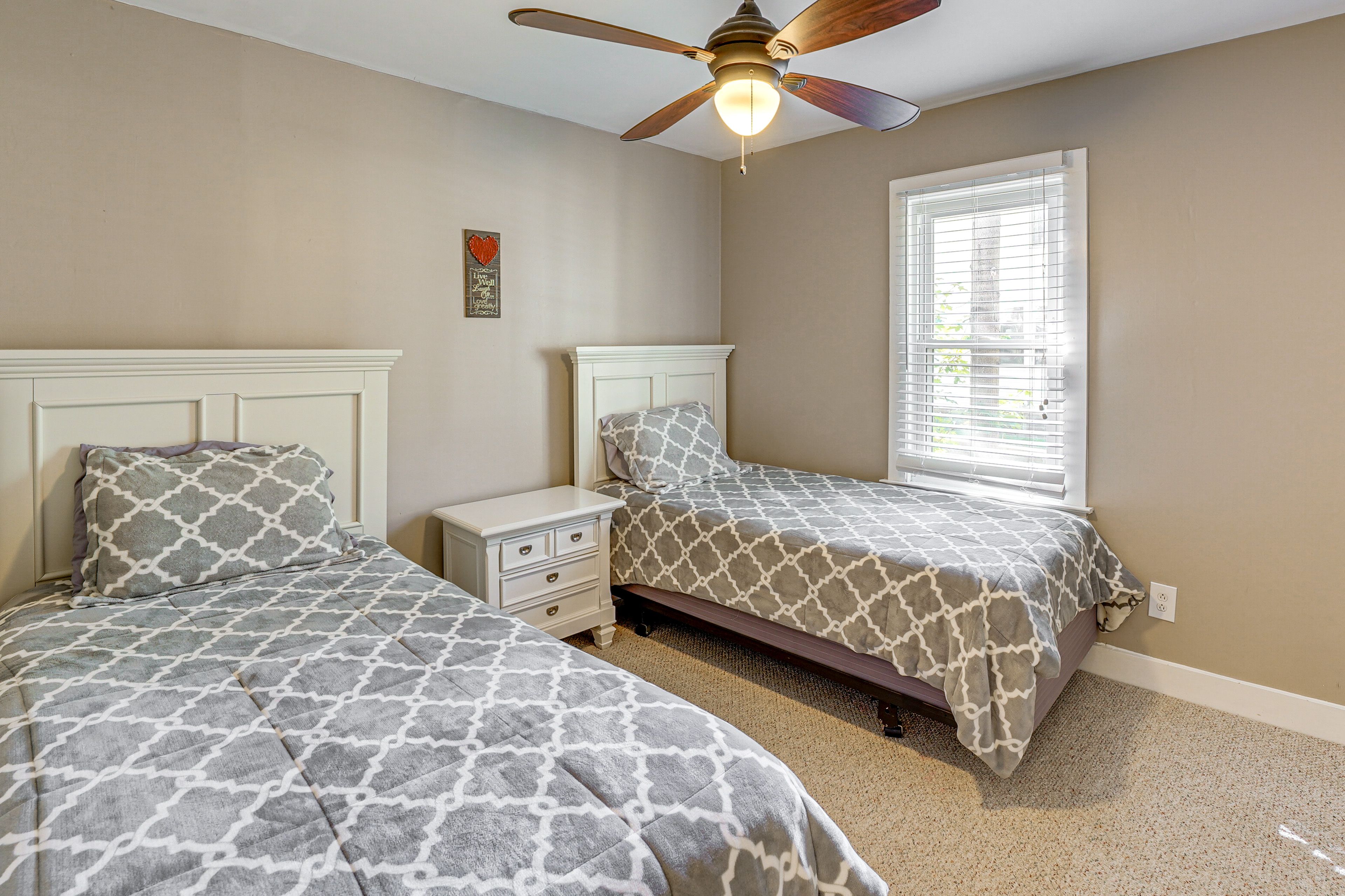 Bedroom 2 | 2 XL Twin Beds (Converts to Queen Bed)