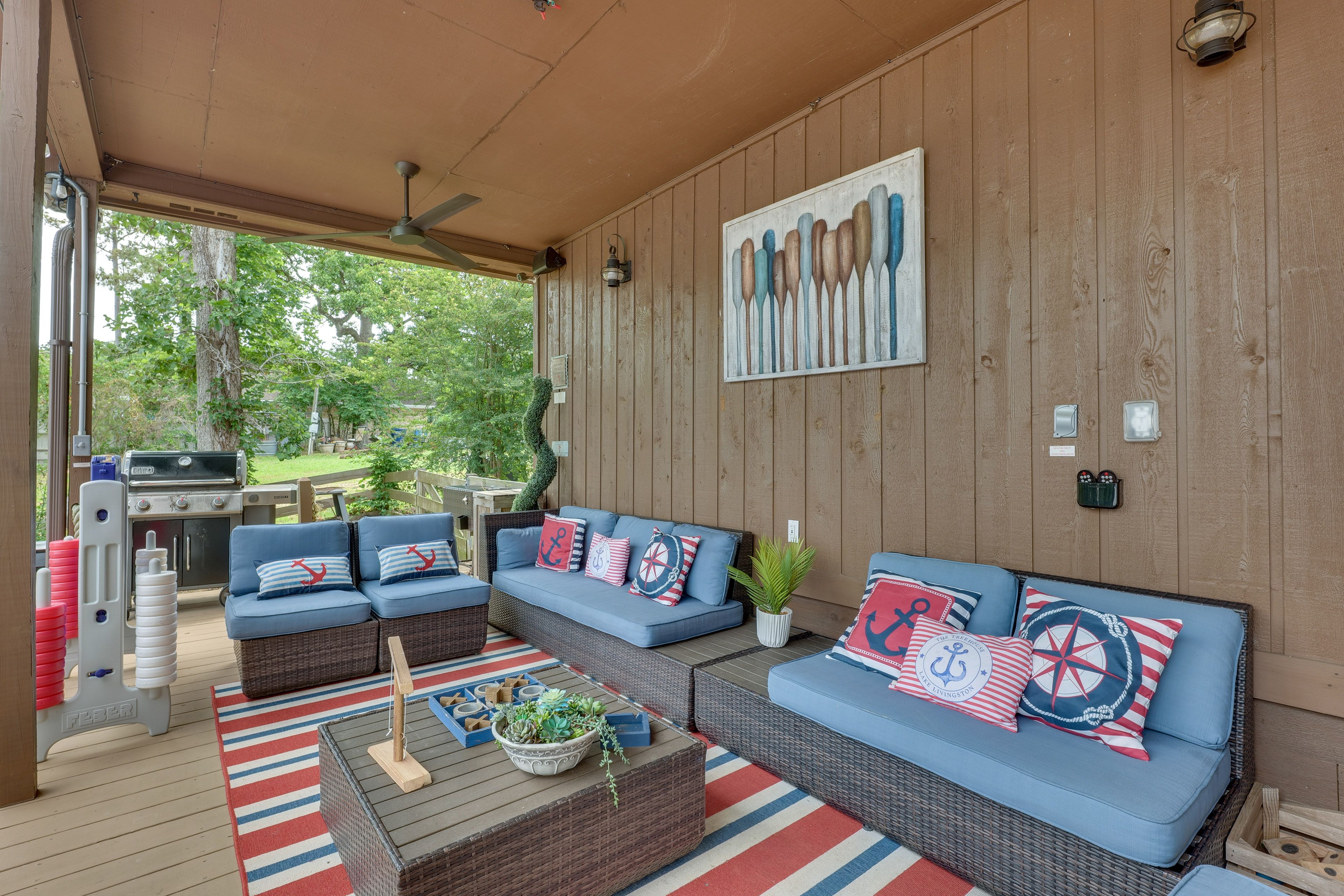 Covered Deck | Fans | Games
