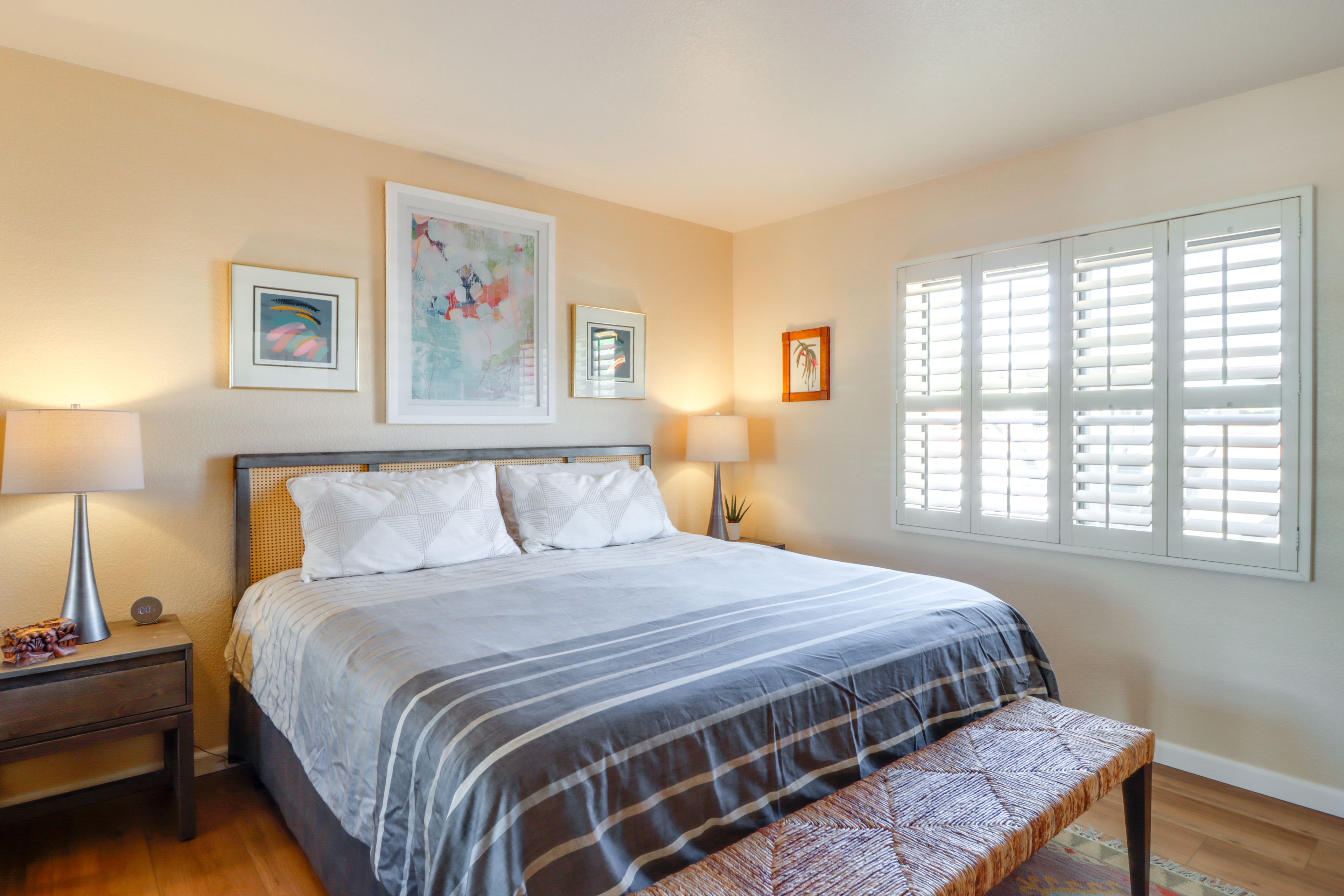 Bedroom 1 | King Bed | Linens Provided