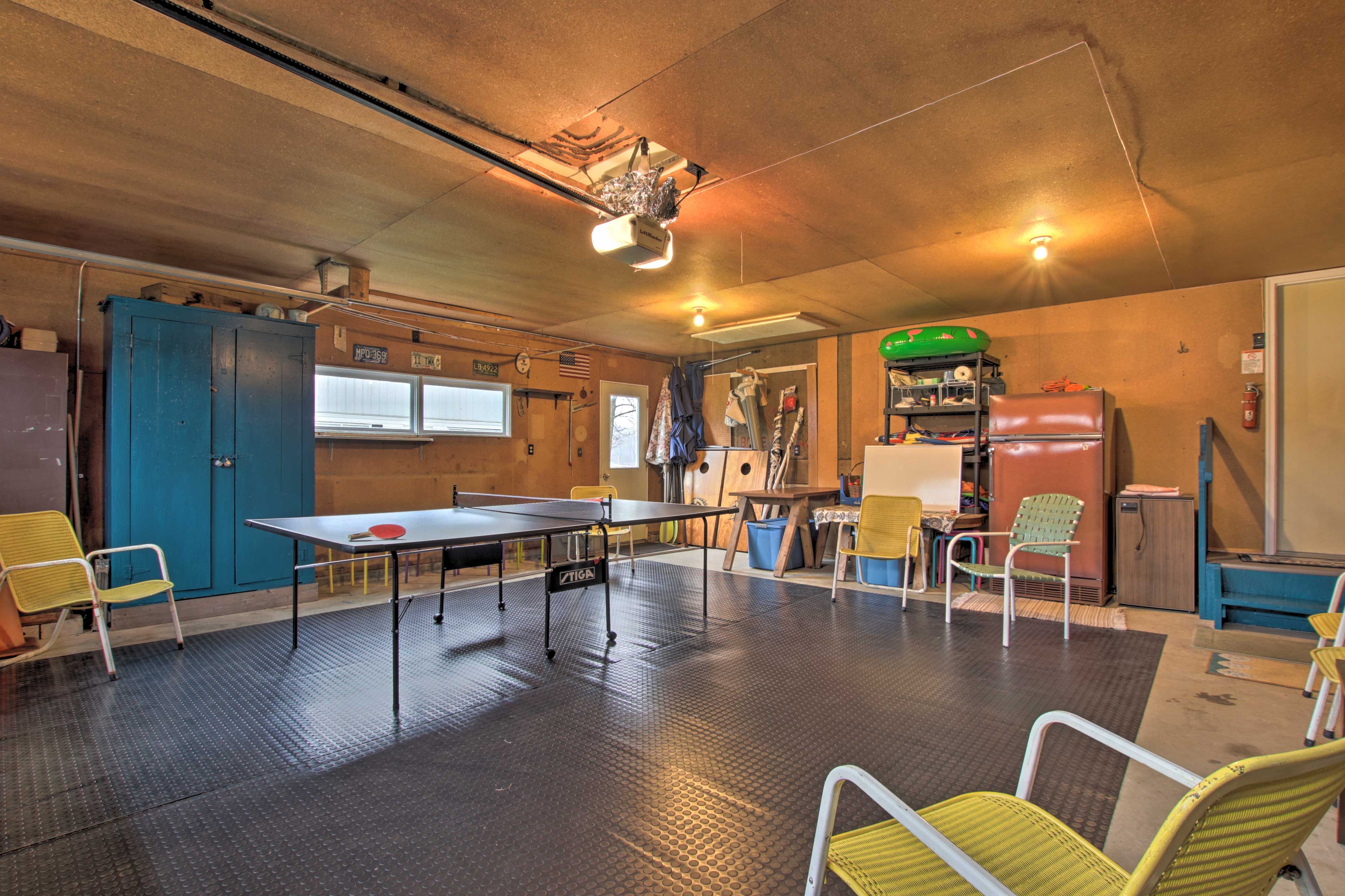 Who's up for a game of table tennis?