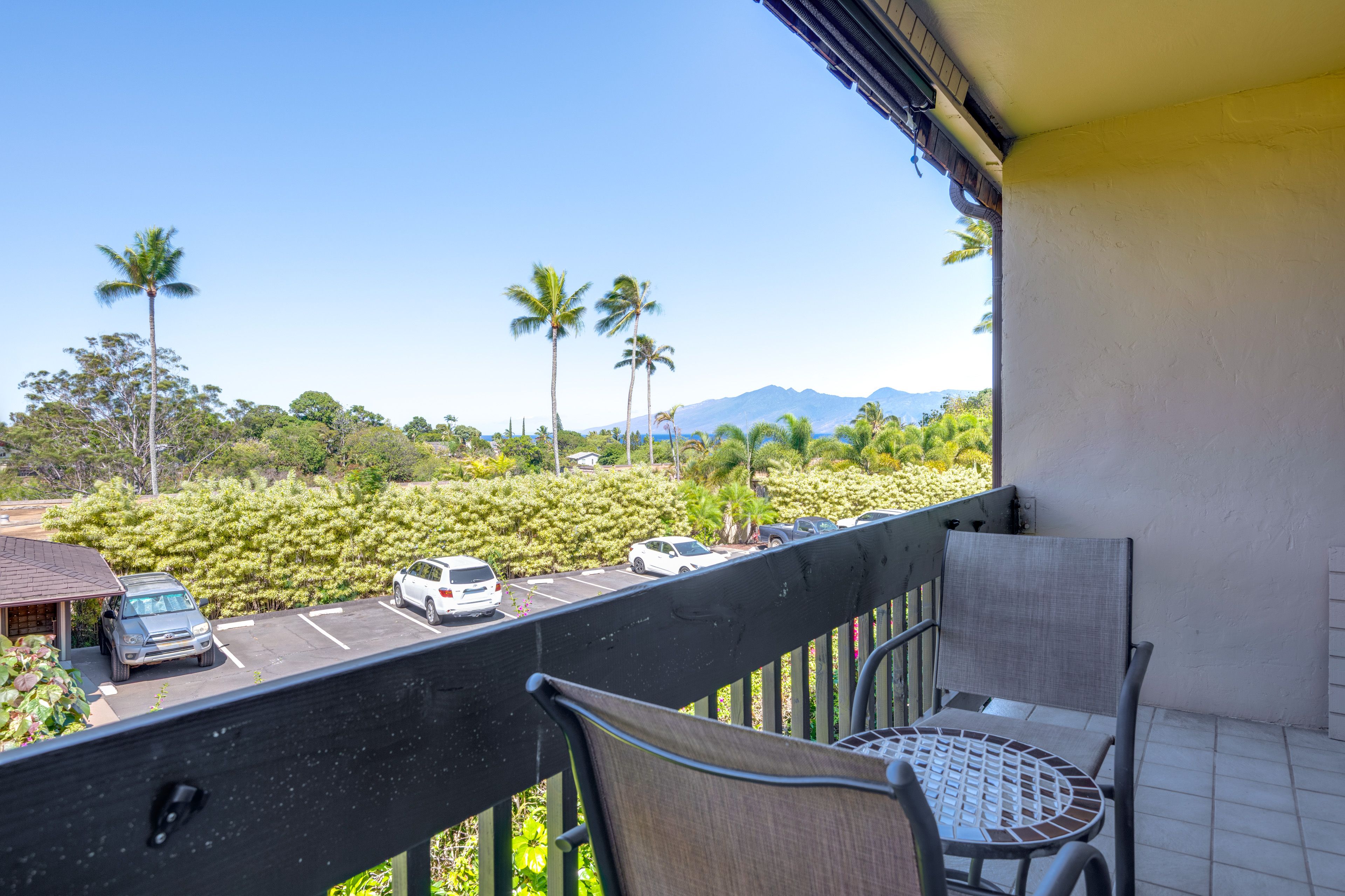 Balcony | Mountain Views | Partial Ocean Views