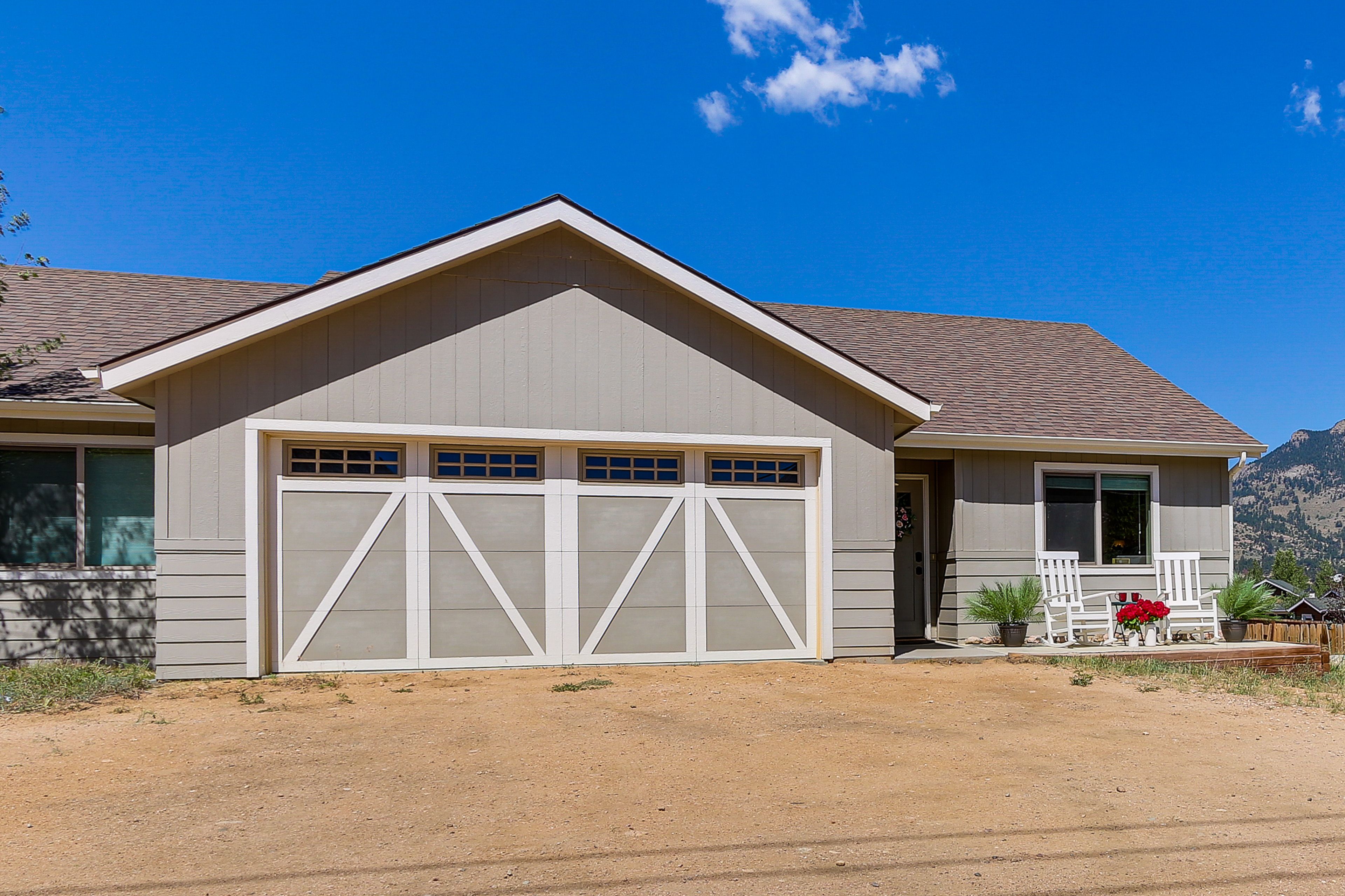 Front Exterior | Driveway Parking (5 Vehicles)