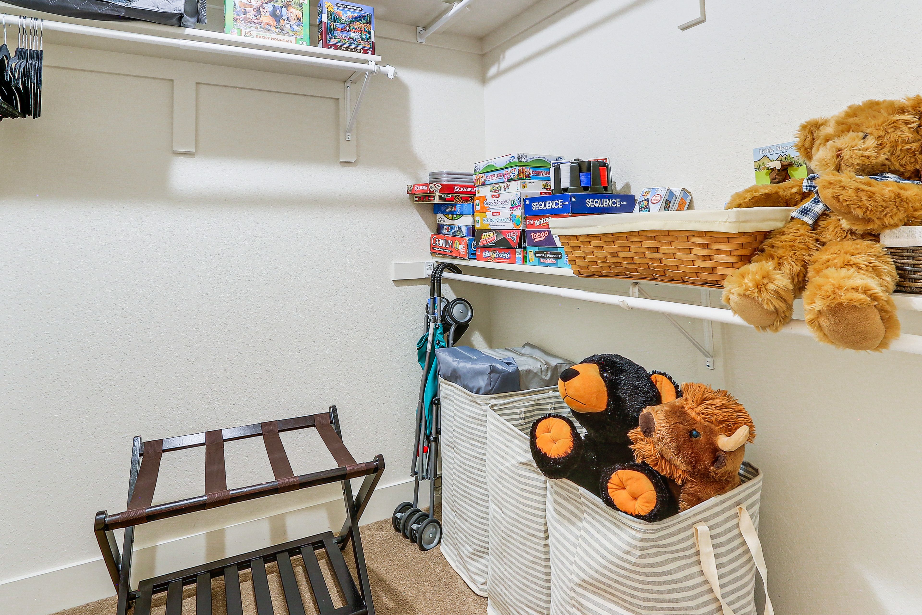 Walk-In Closet | Board Games & Toys