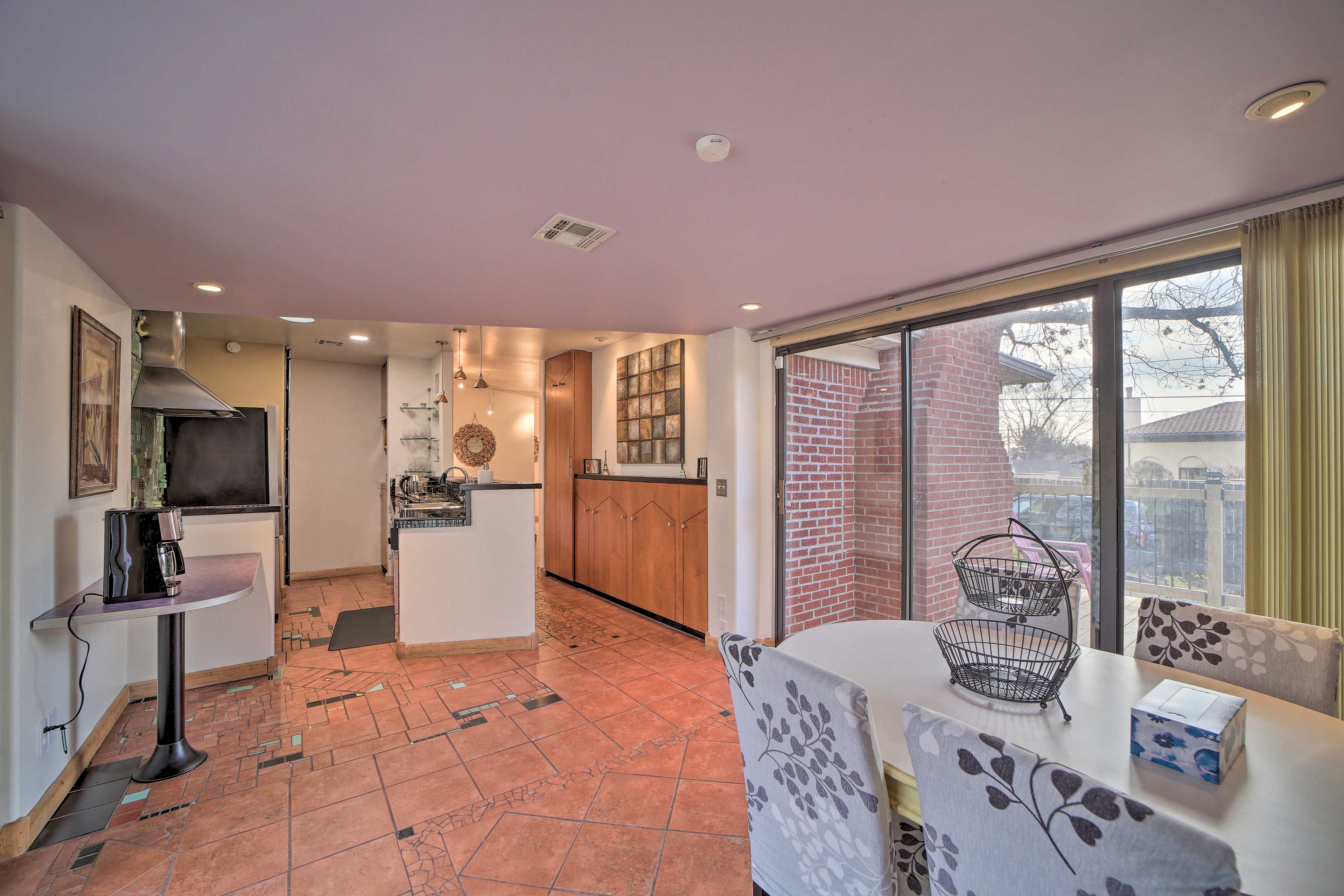 Dining Space | Dishware & Flatware Provided
