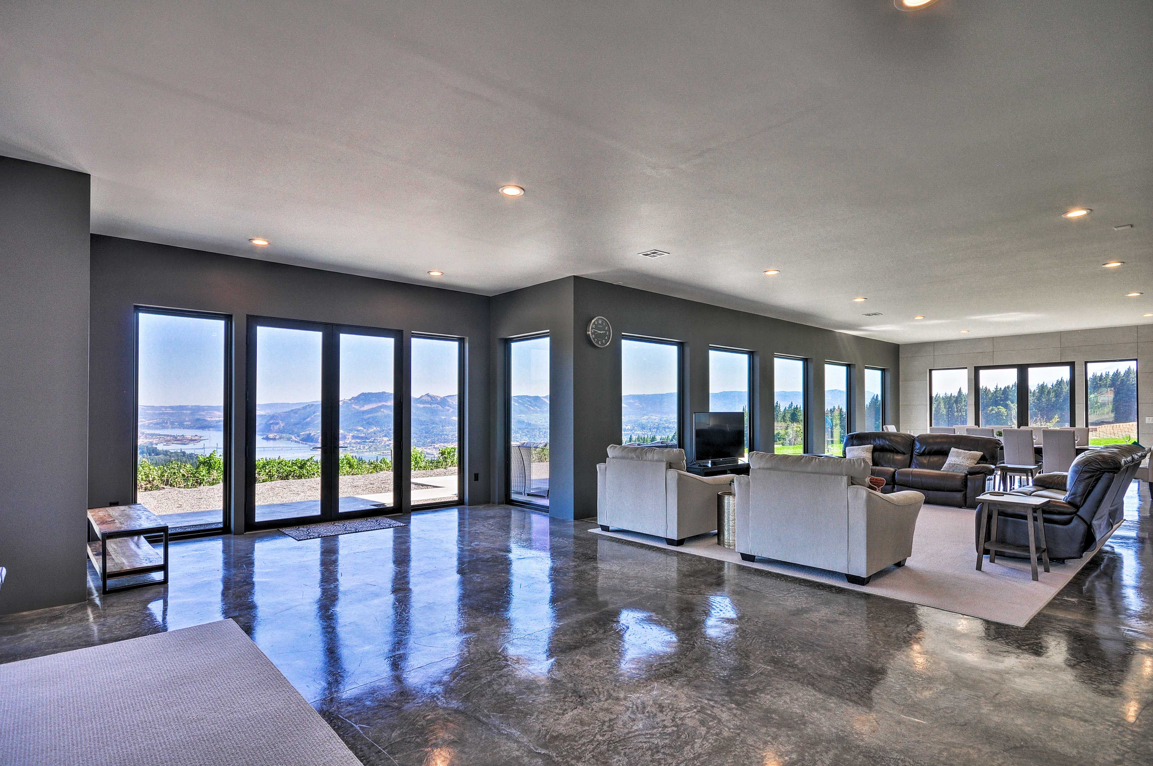 Interior | Open Floor Plan | Stunning Views