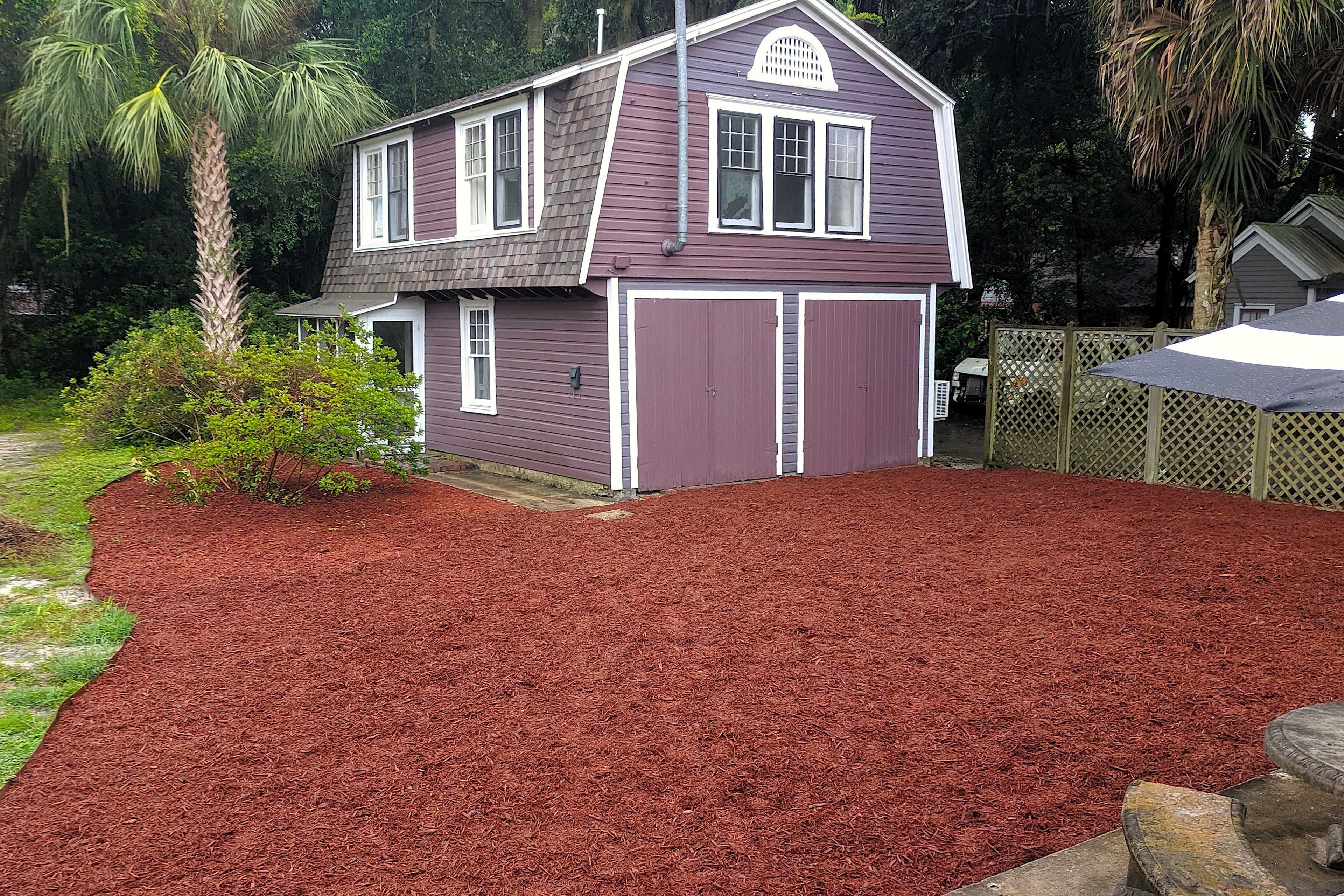 Park your vehicles in the driveway.