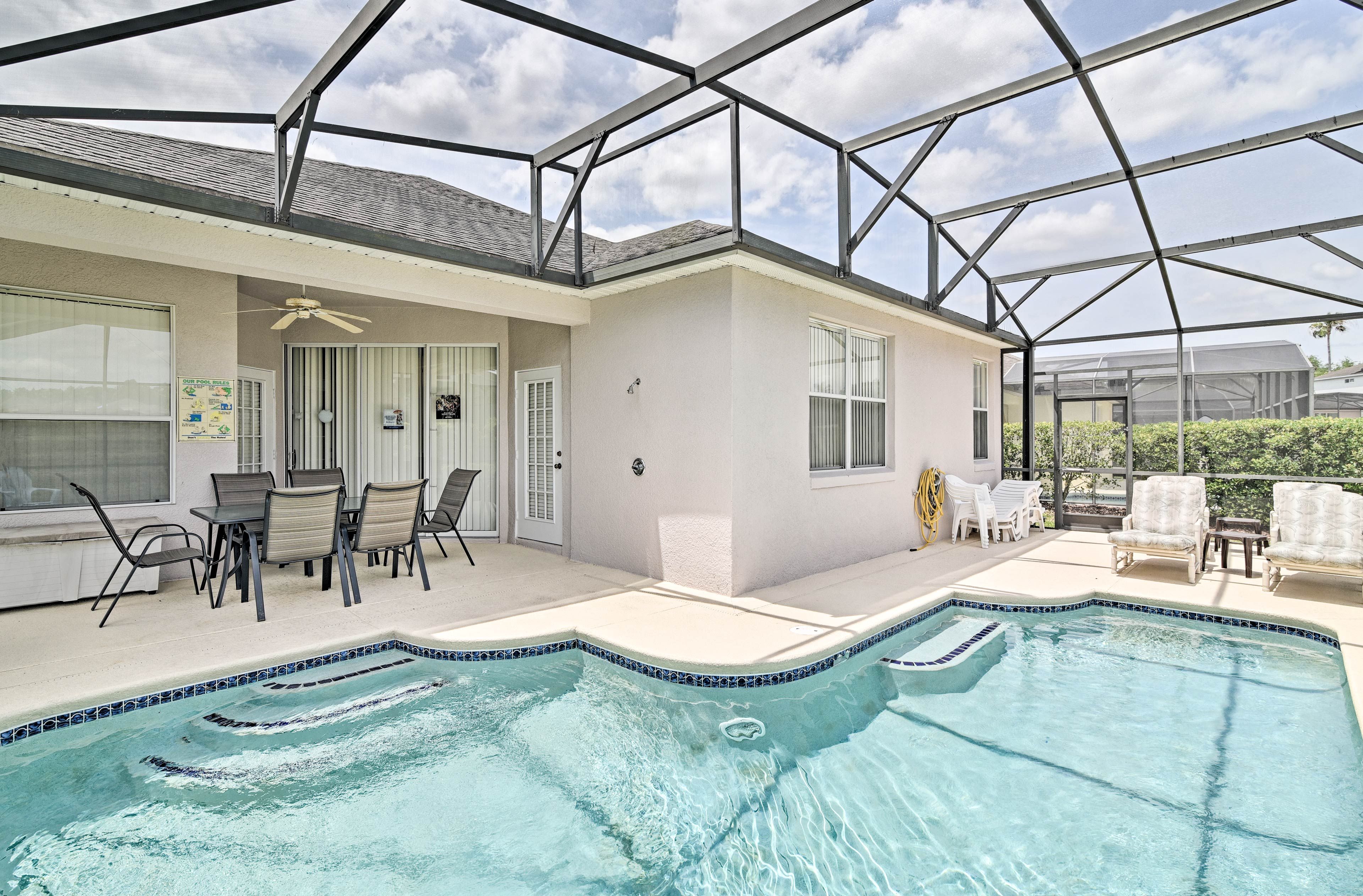 Enjoy some Disney Magic at this 3-bedroom, 3-bath vacation rental home!