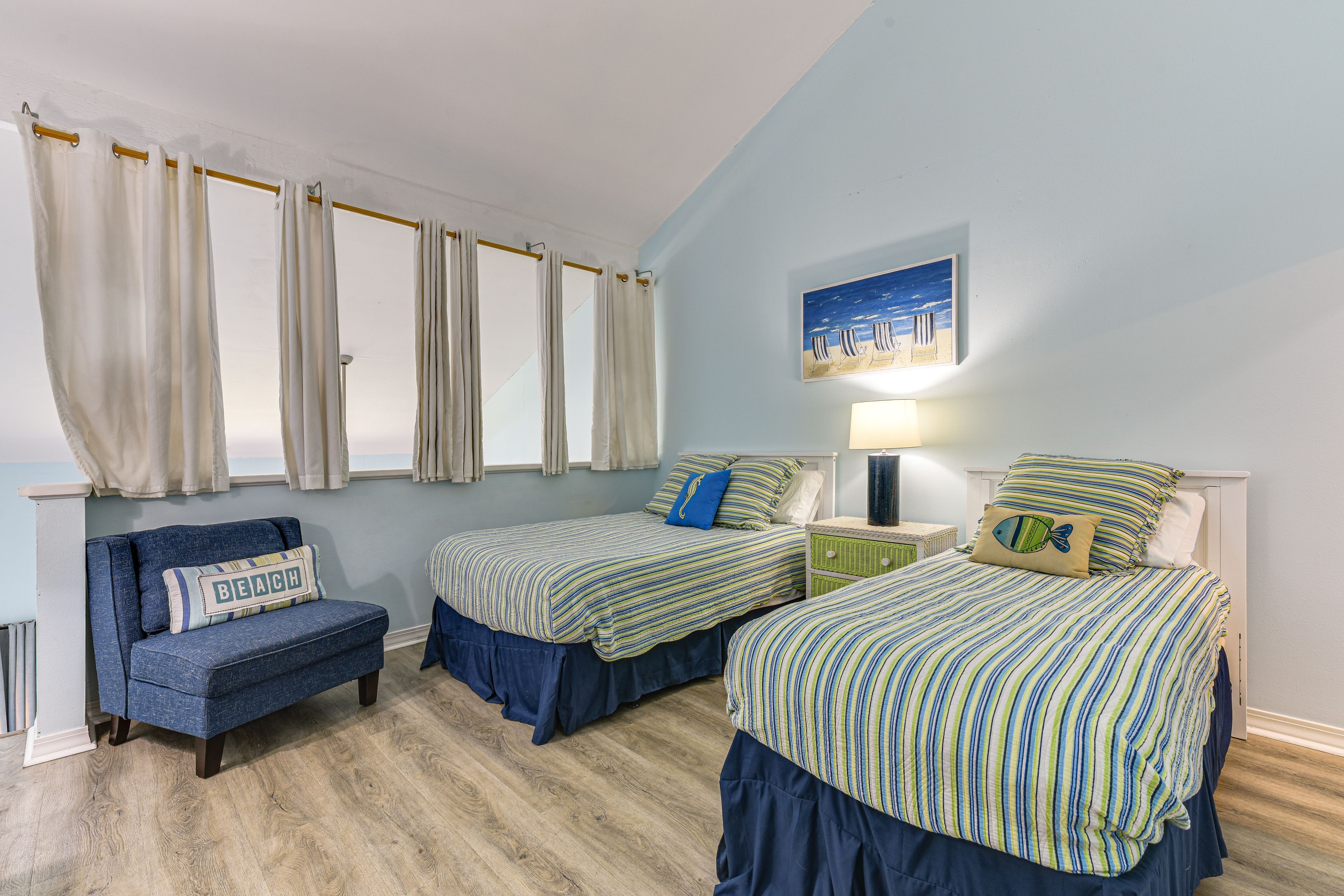 Bedroom 2 (Loft) | Full Bed | Twin Bed | Twin Bunk Bed | 2nd Floor