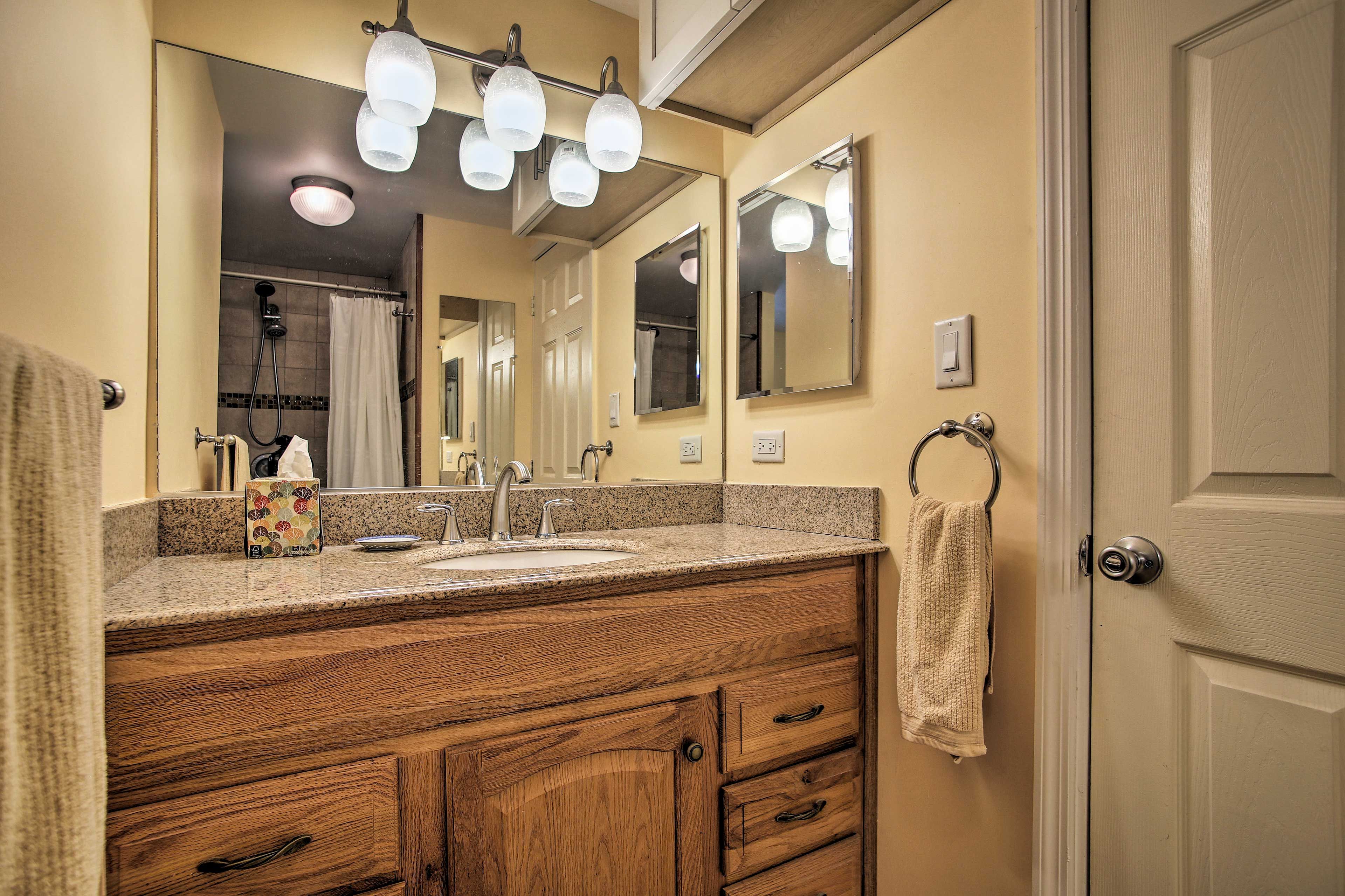 The unit offers 1 full bathroom.