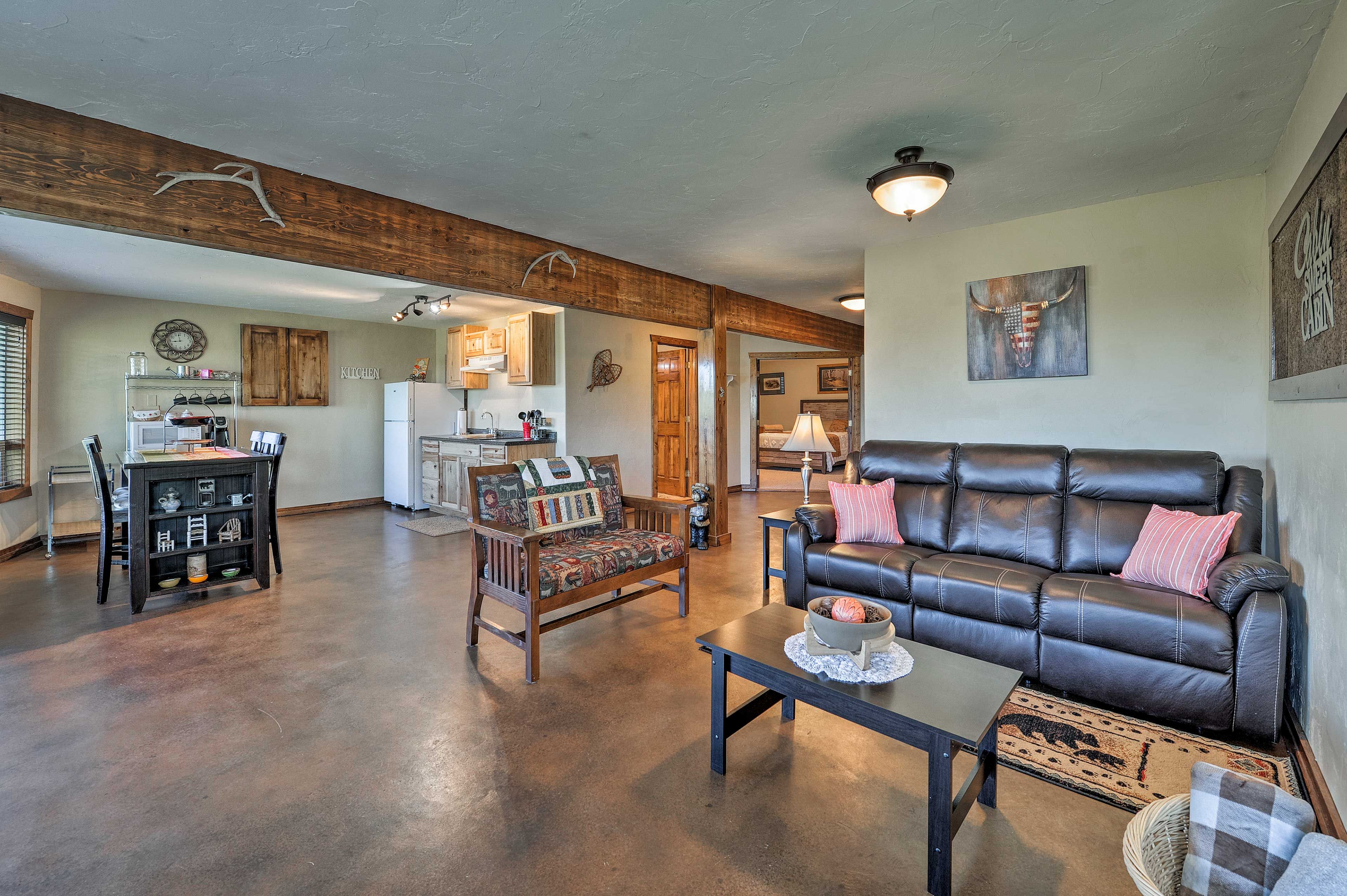 Star Valley Ranch Vacation Rental | 2BR | 1BA | 861 Sq Ft