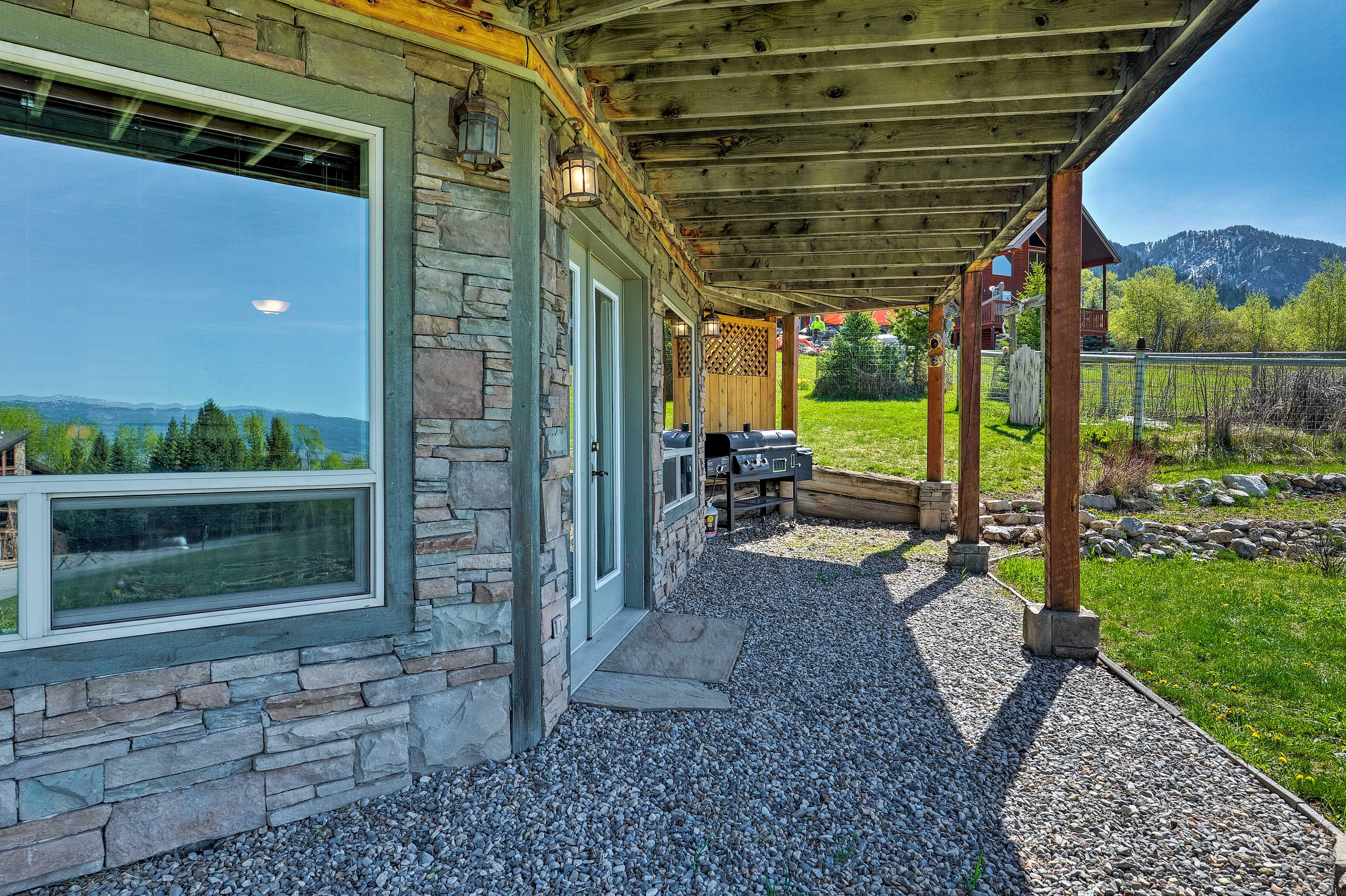 Private Covered Patio