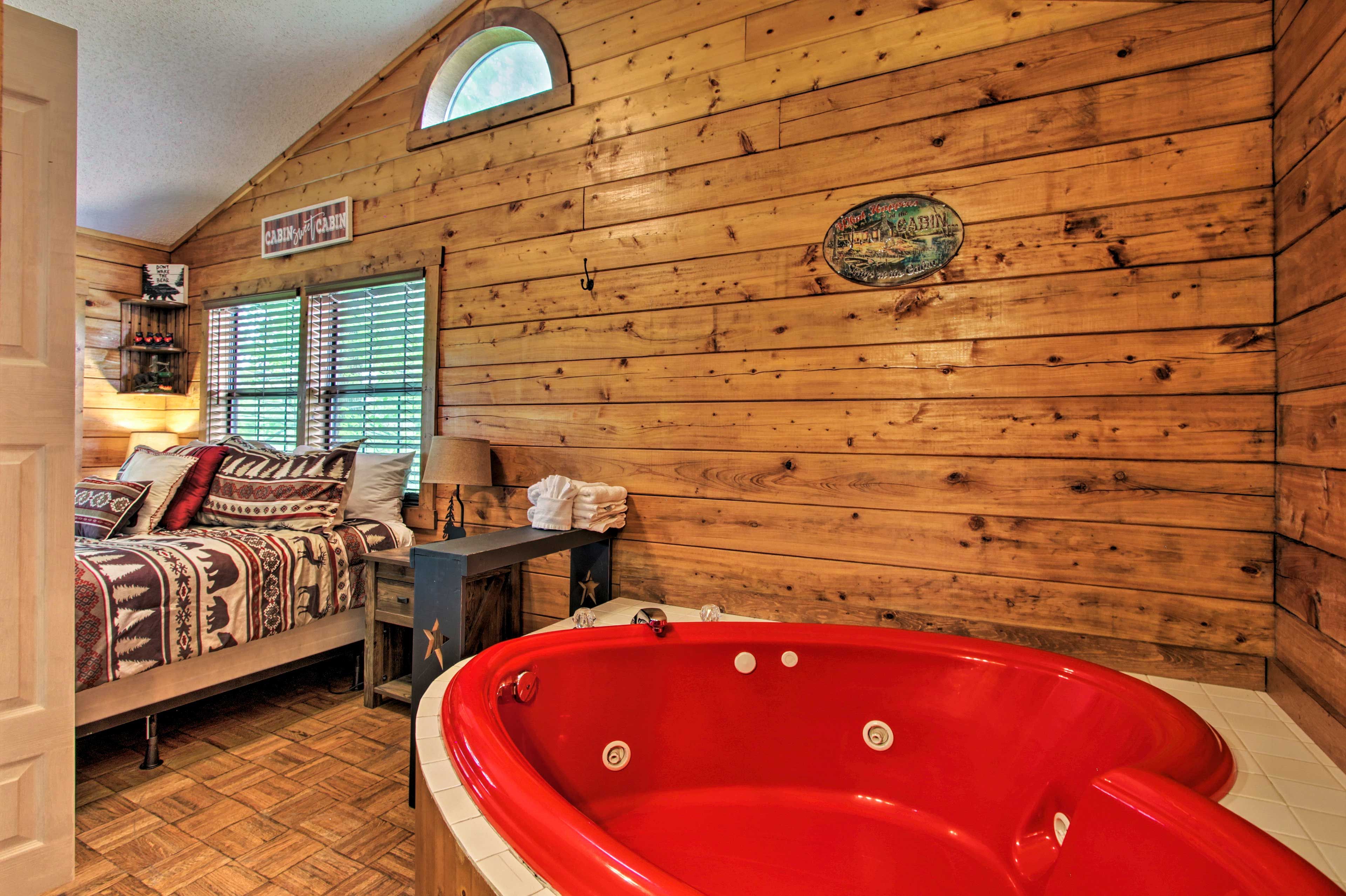 Heart-Shaped Jacuzzi