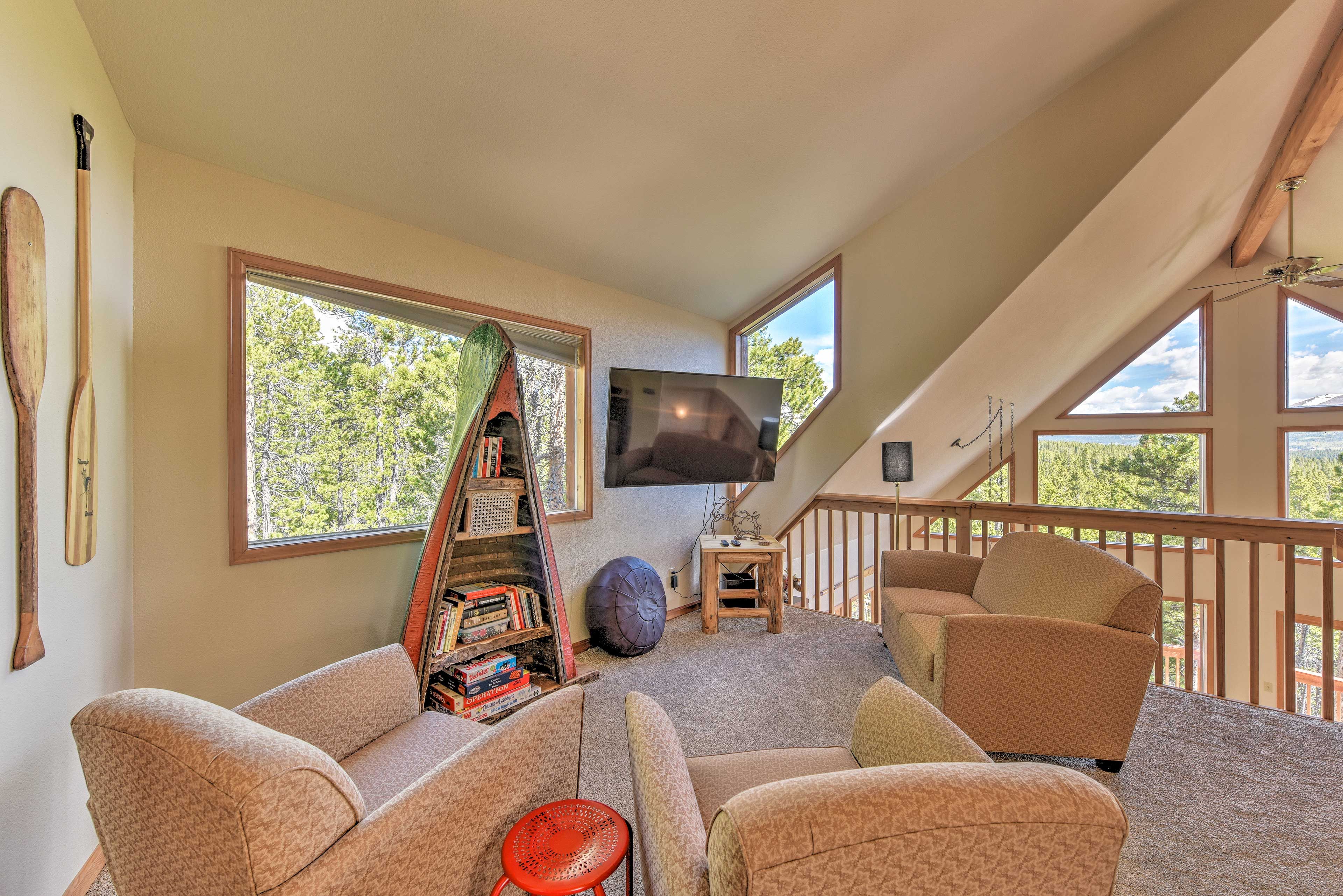 The loft is the perfect place for the young and young at heart!