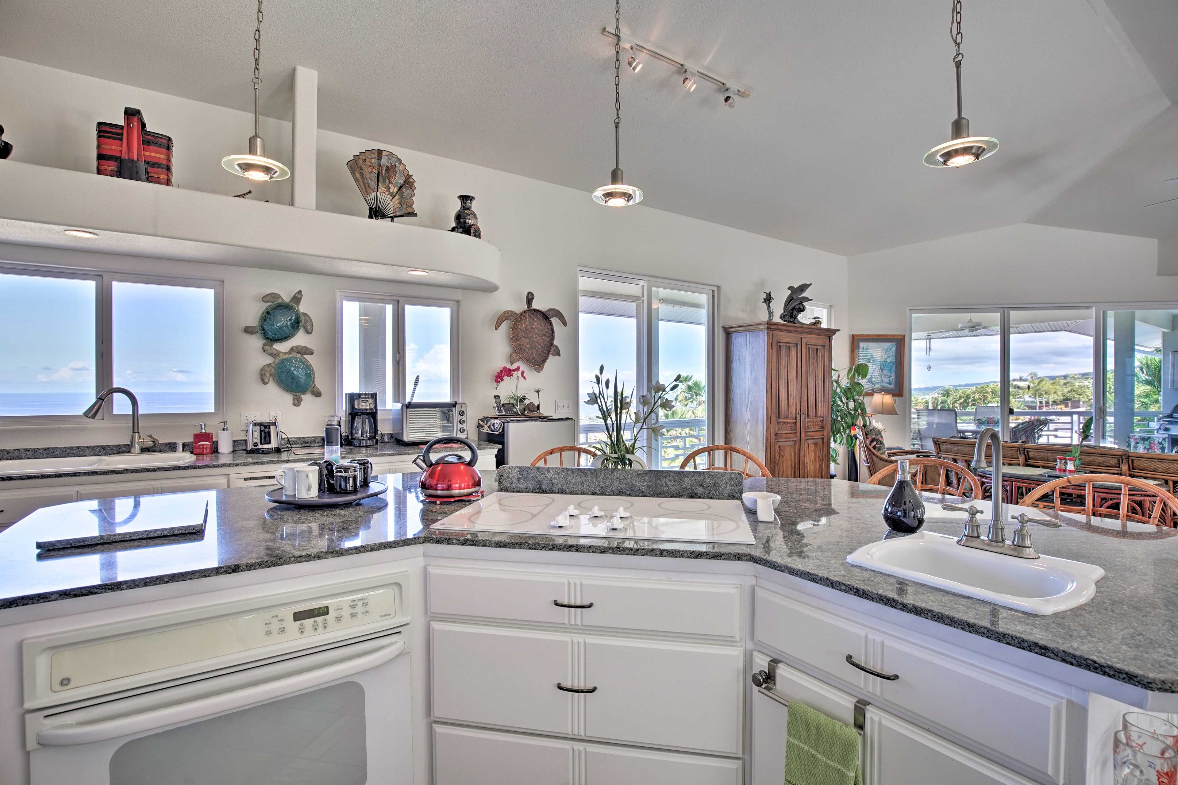 Open up the doors to let the tradewinds keep you cool!