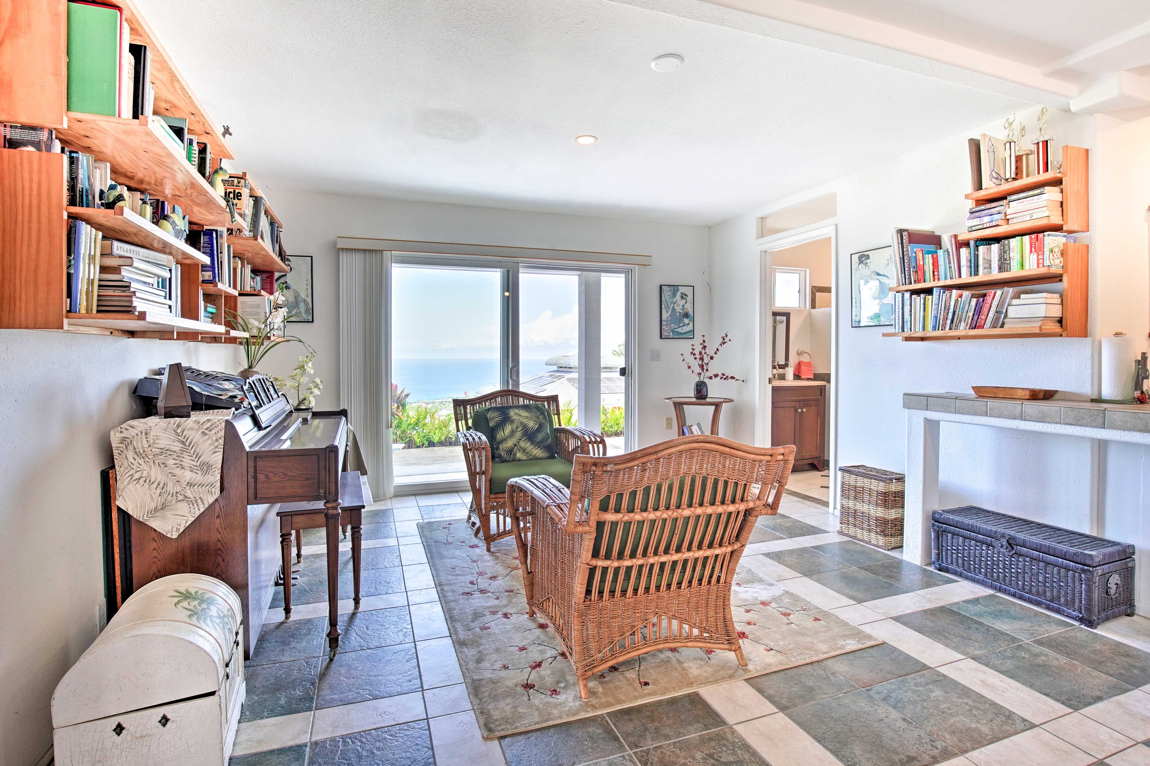 There's stunning ocean views from almost every room!