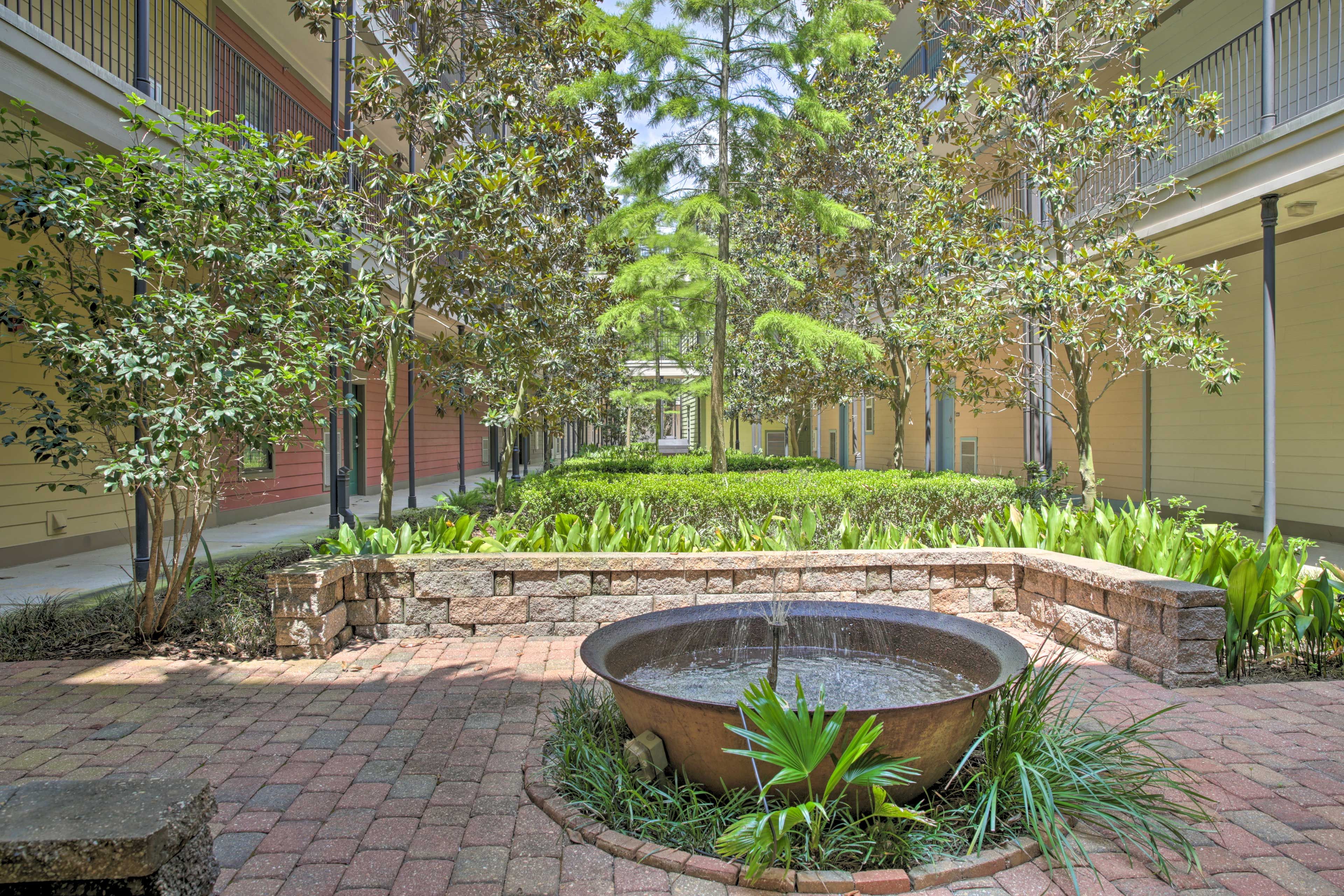 Ready to root on the Tigers? Book this condo for easy access to the big game!