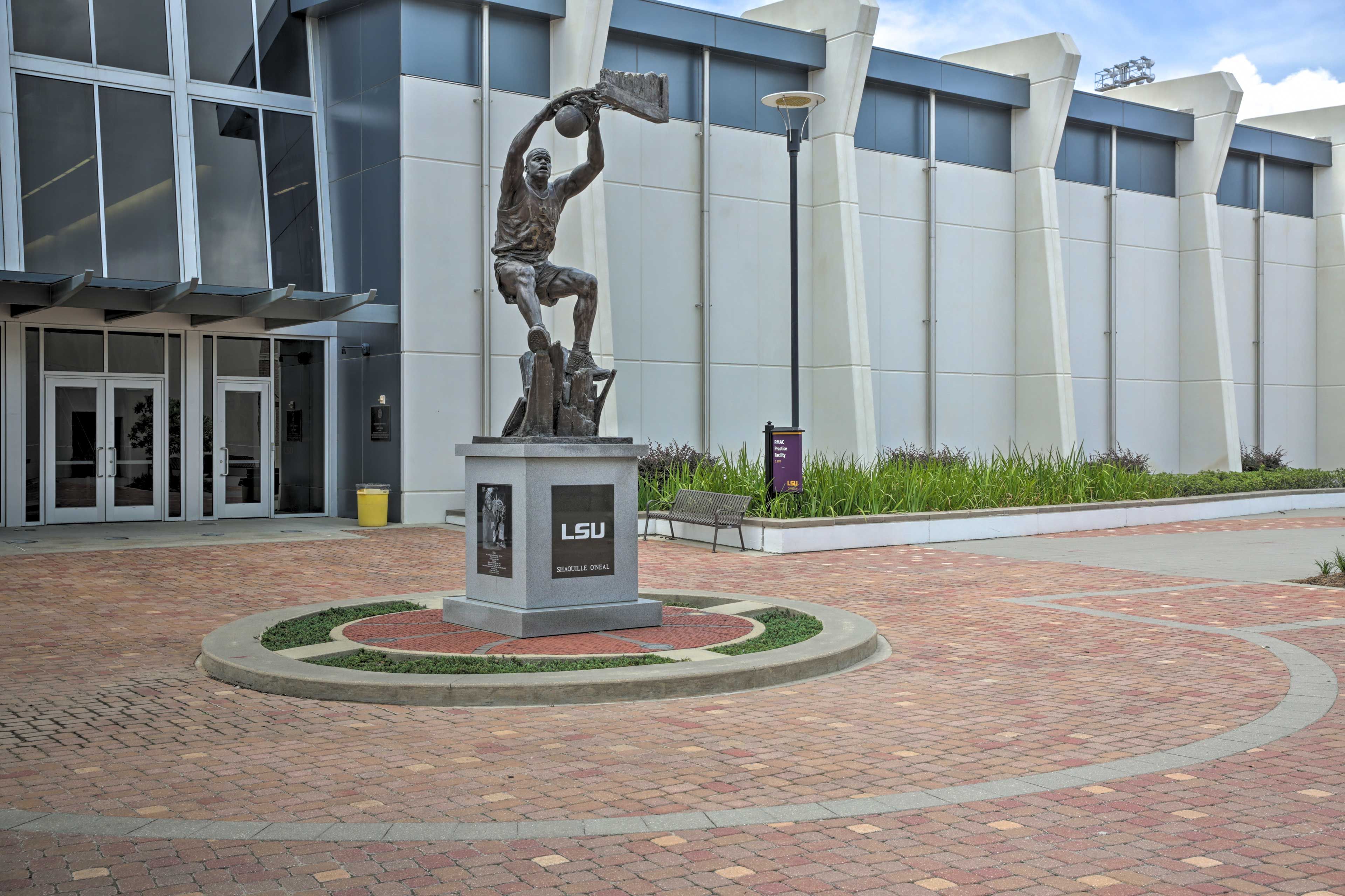 A quick walk will take you to the Tiger Stadium!