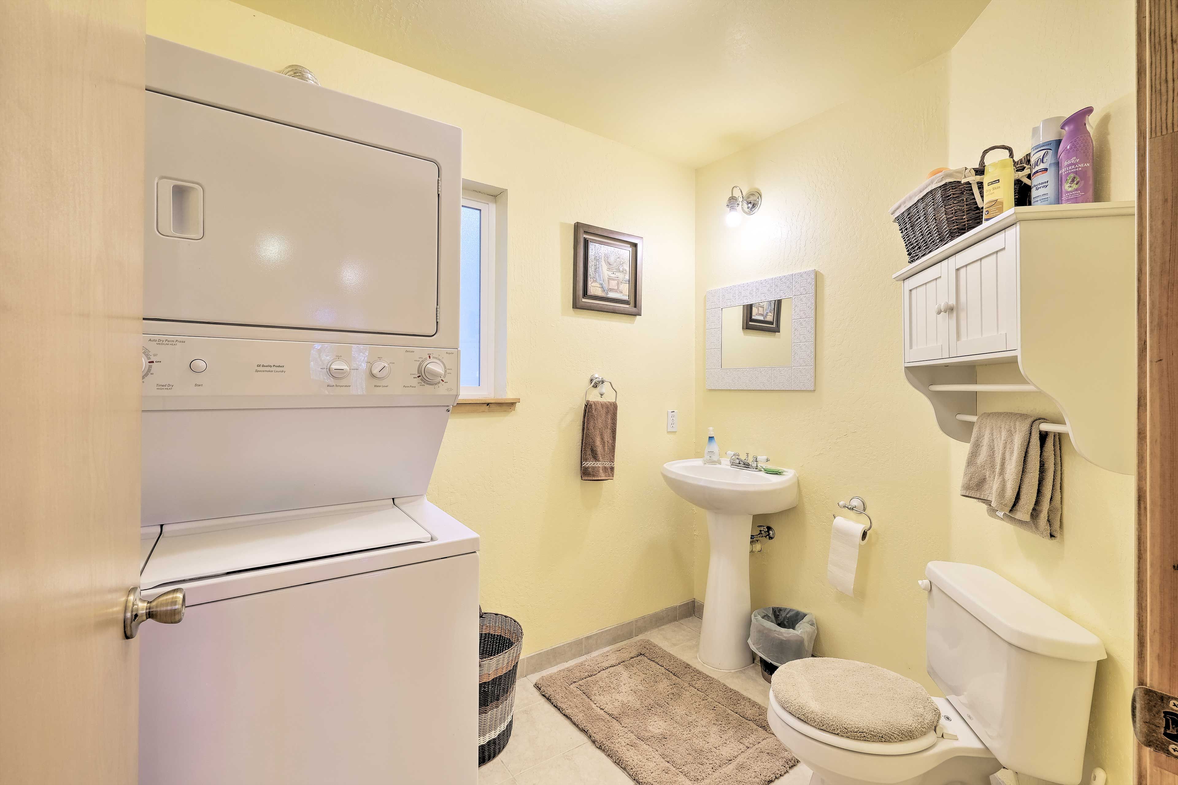 Half Bathroom | Washer & Dryer