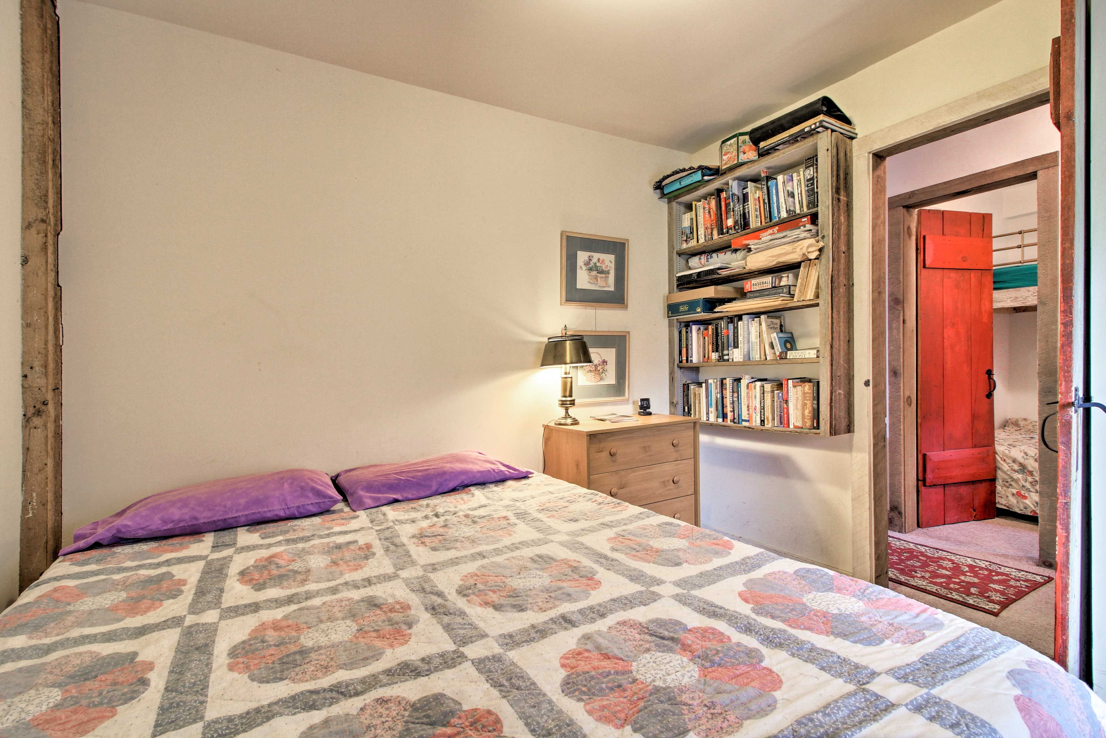 Grab a book off the shelf and doze off while reading a novel!